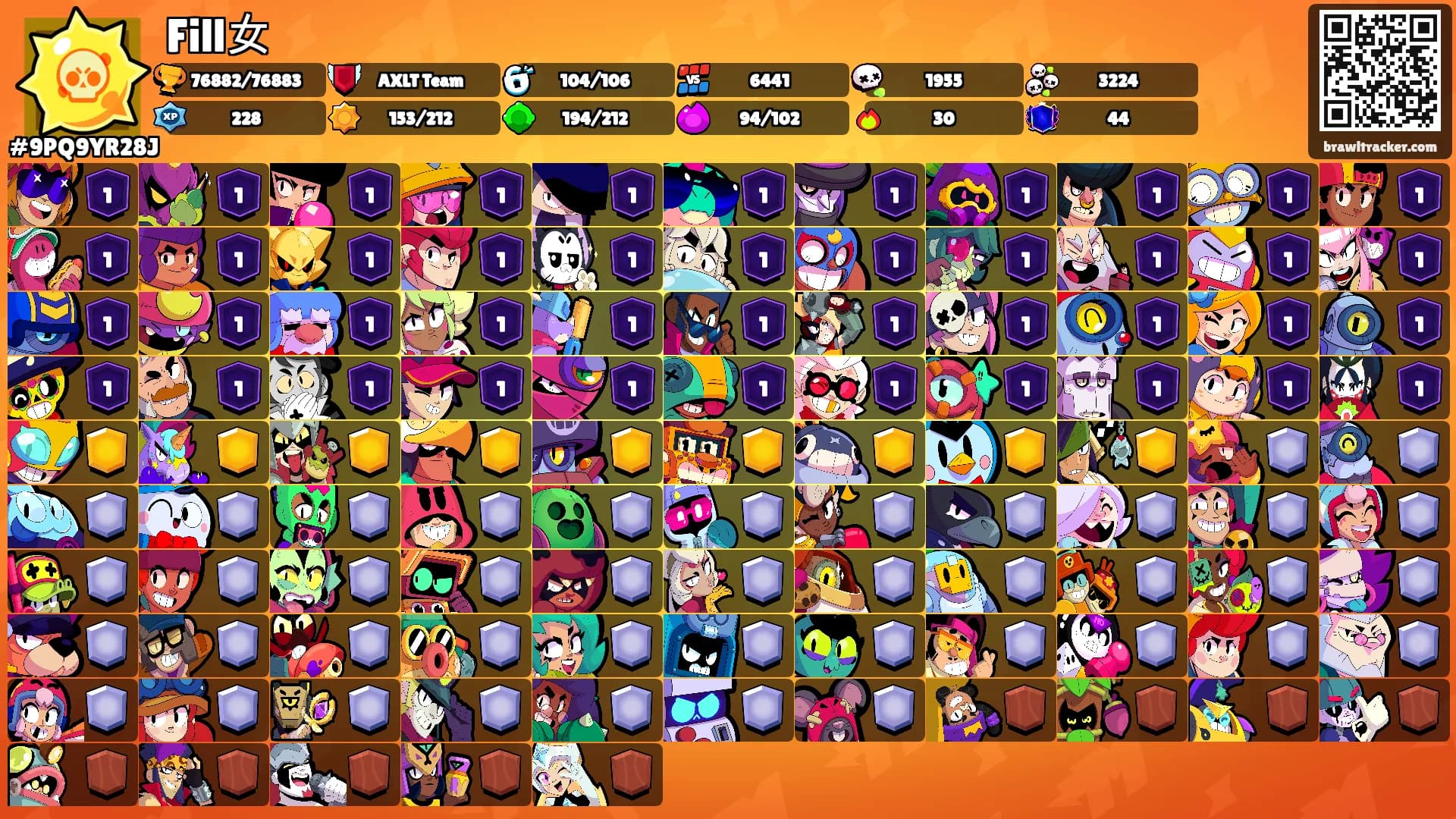 Fill女's Ranks