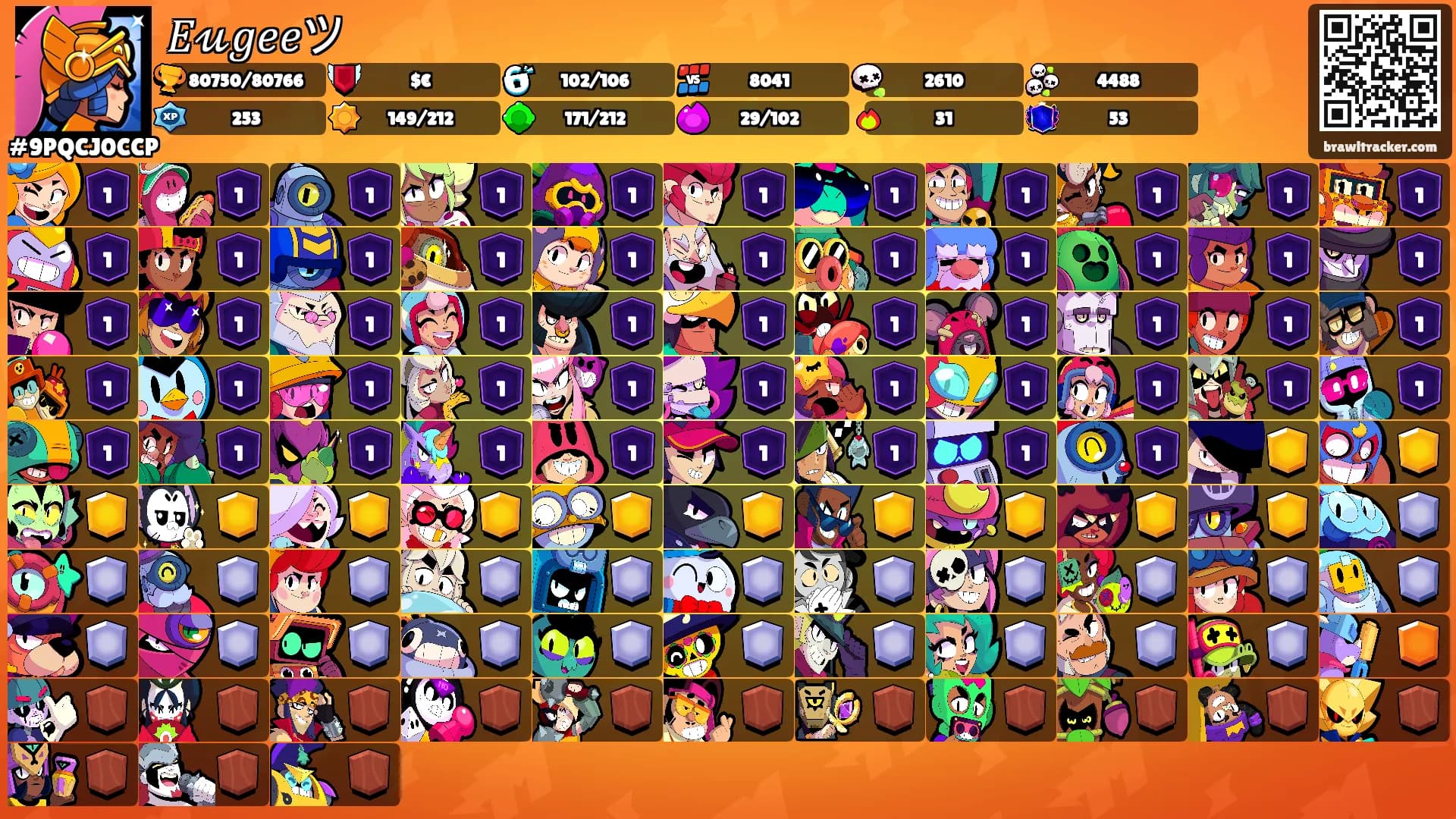 𝐸𝓊𝑔𝑒𝑒ツ's Ranks
