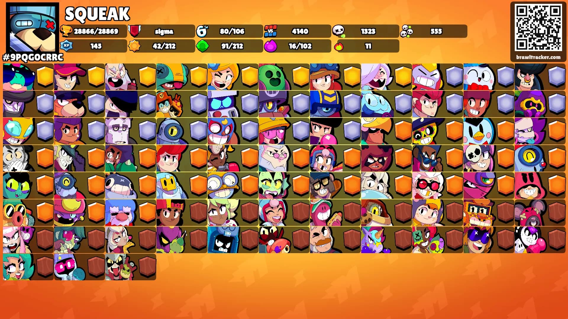 SQUEAK's Ranks