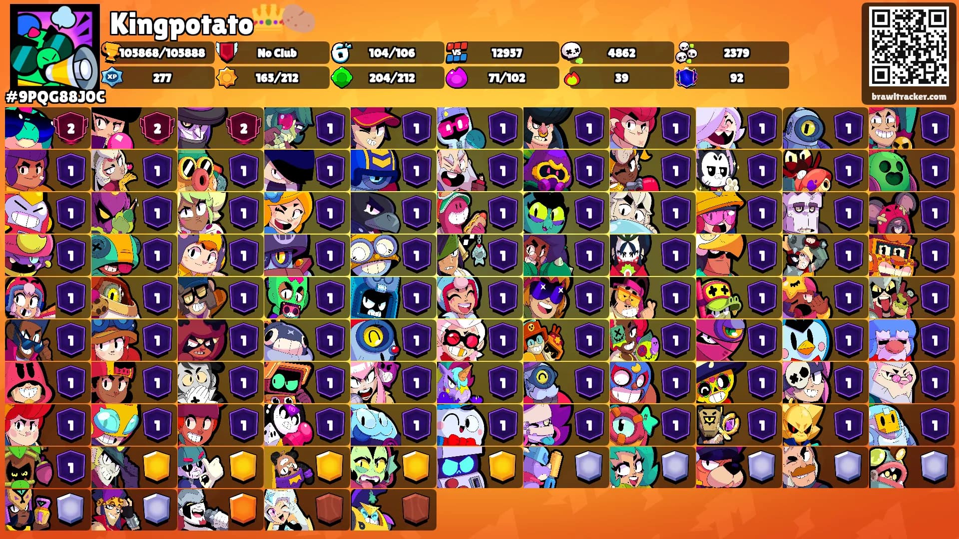 Kingpotato👑🥔's Ranks