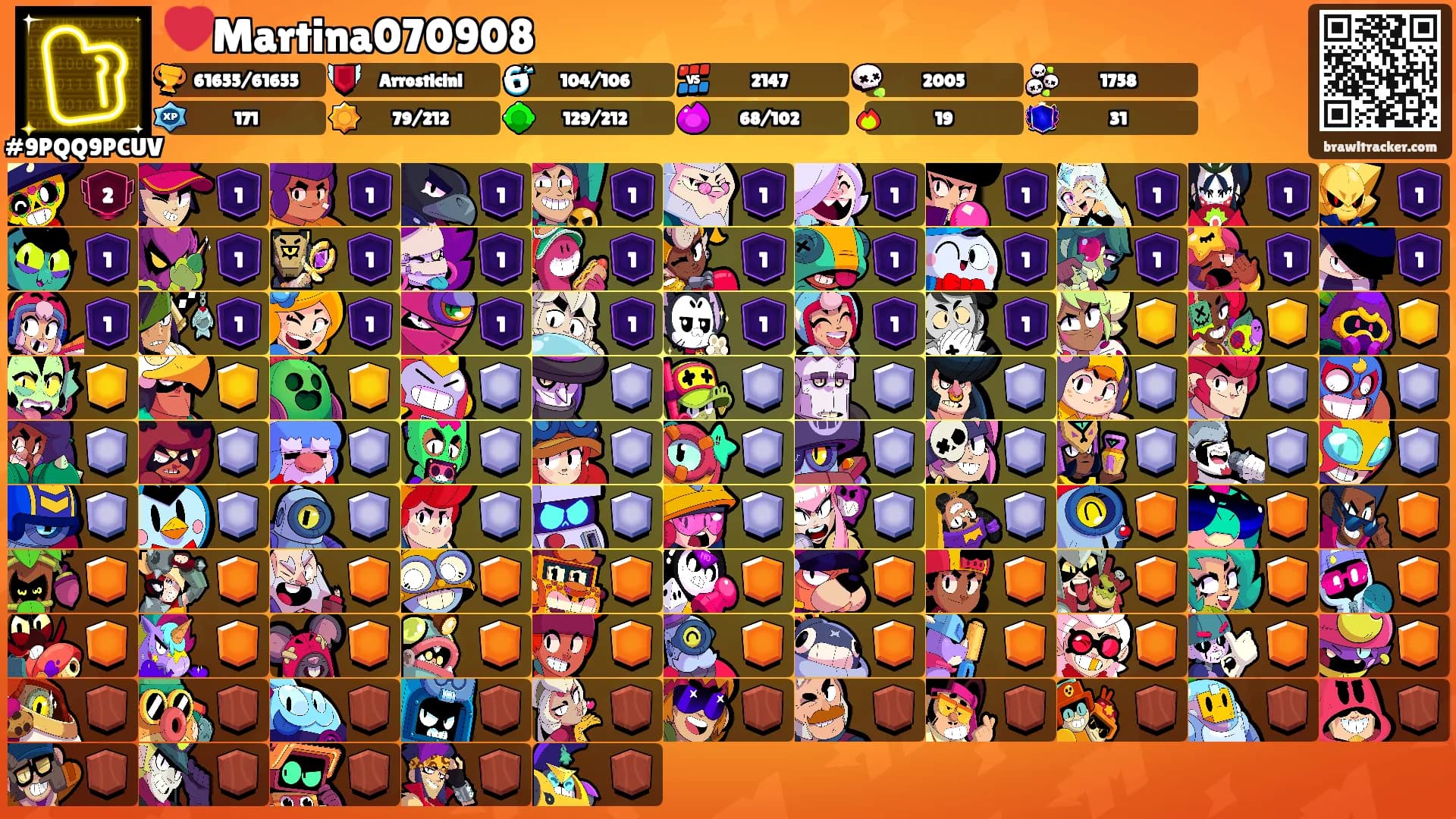 ❤️Martina070908's Ranks