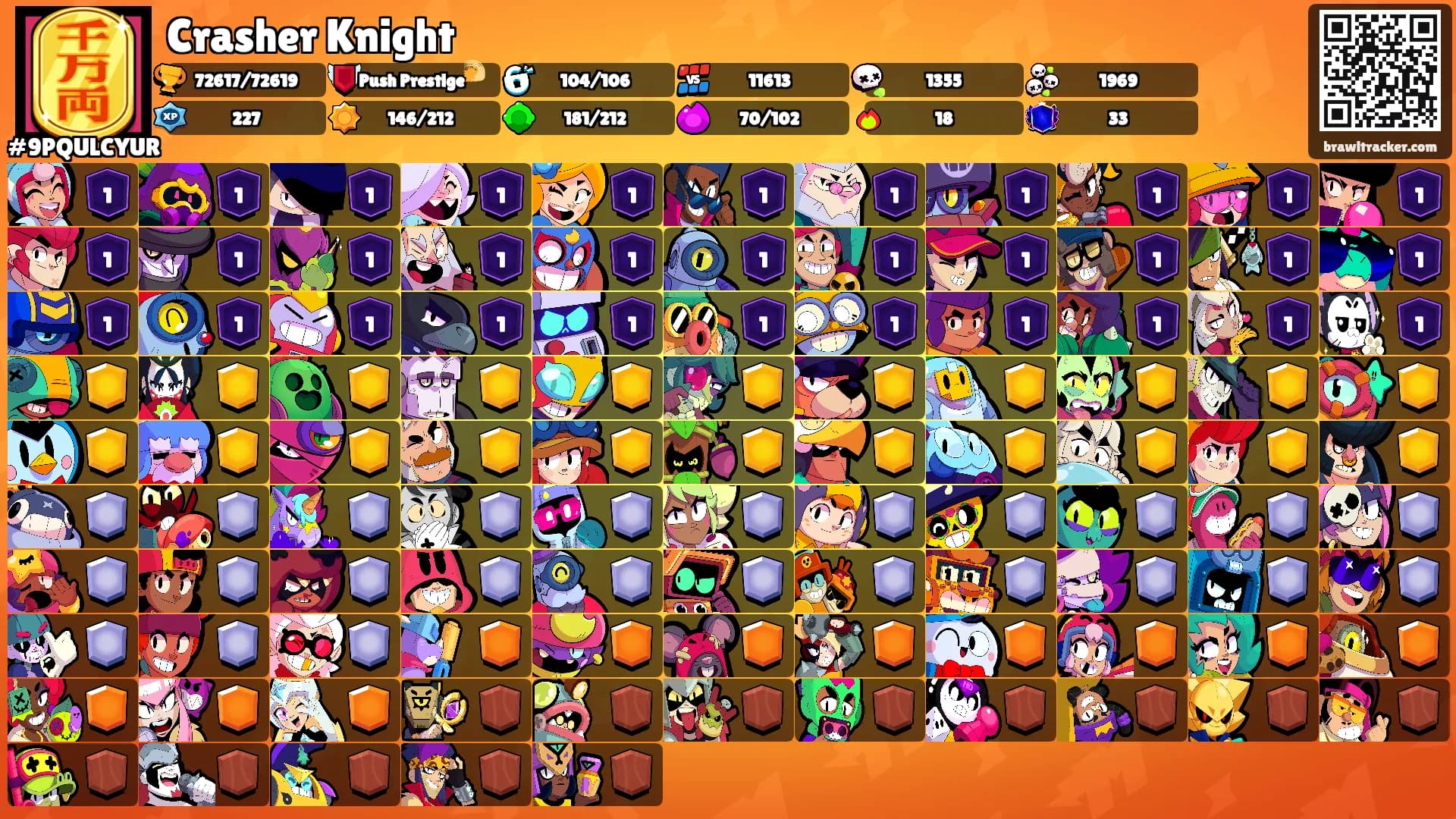 Crasher Knight's Ranks