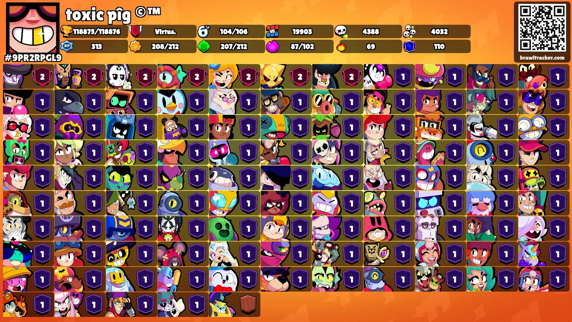 toxic pîg ©™'s Ranks