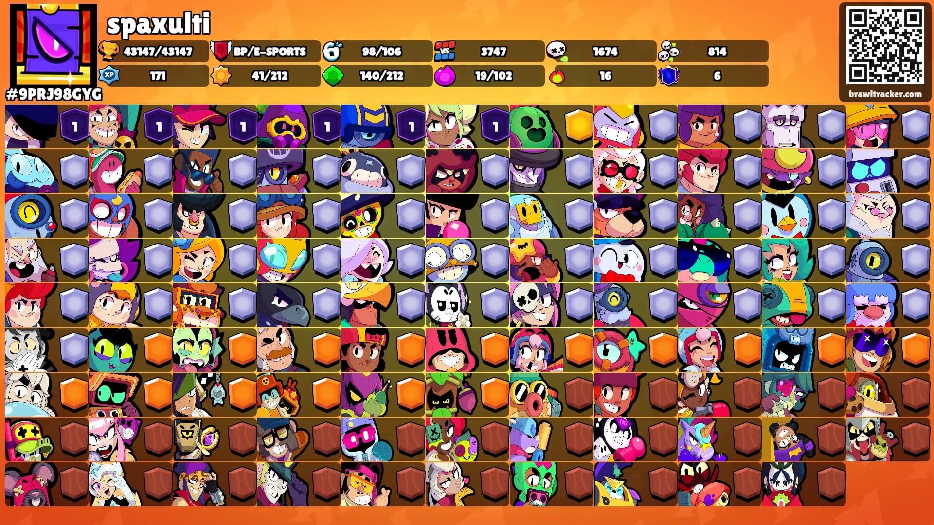 spaxulti's Ranks