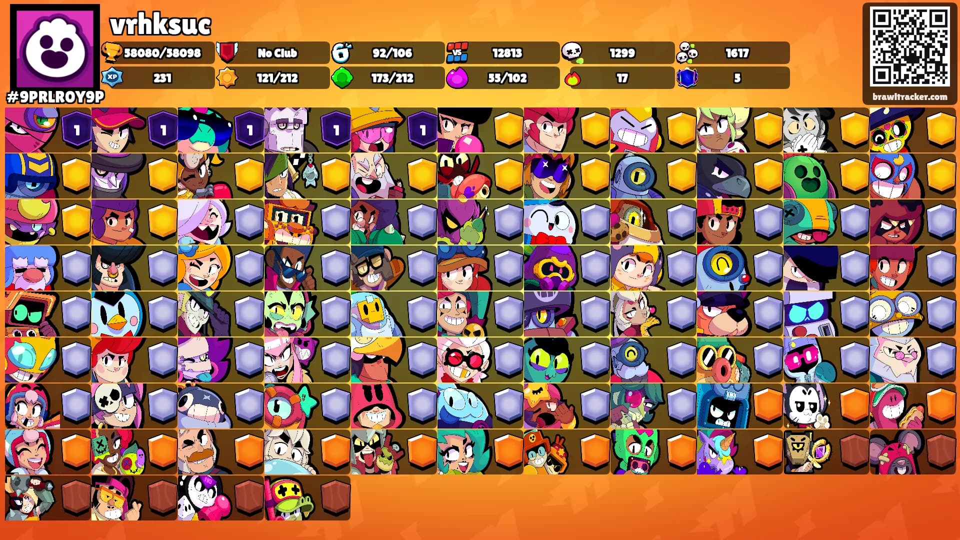 vrhksuc's Ranks
