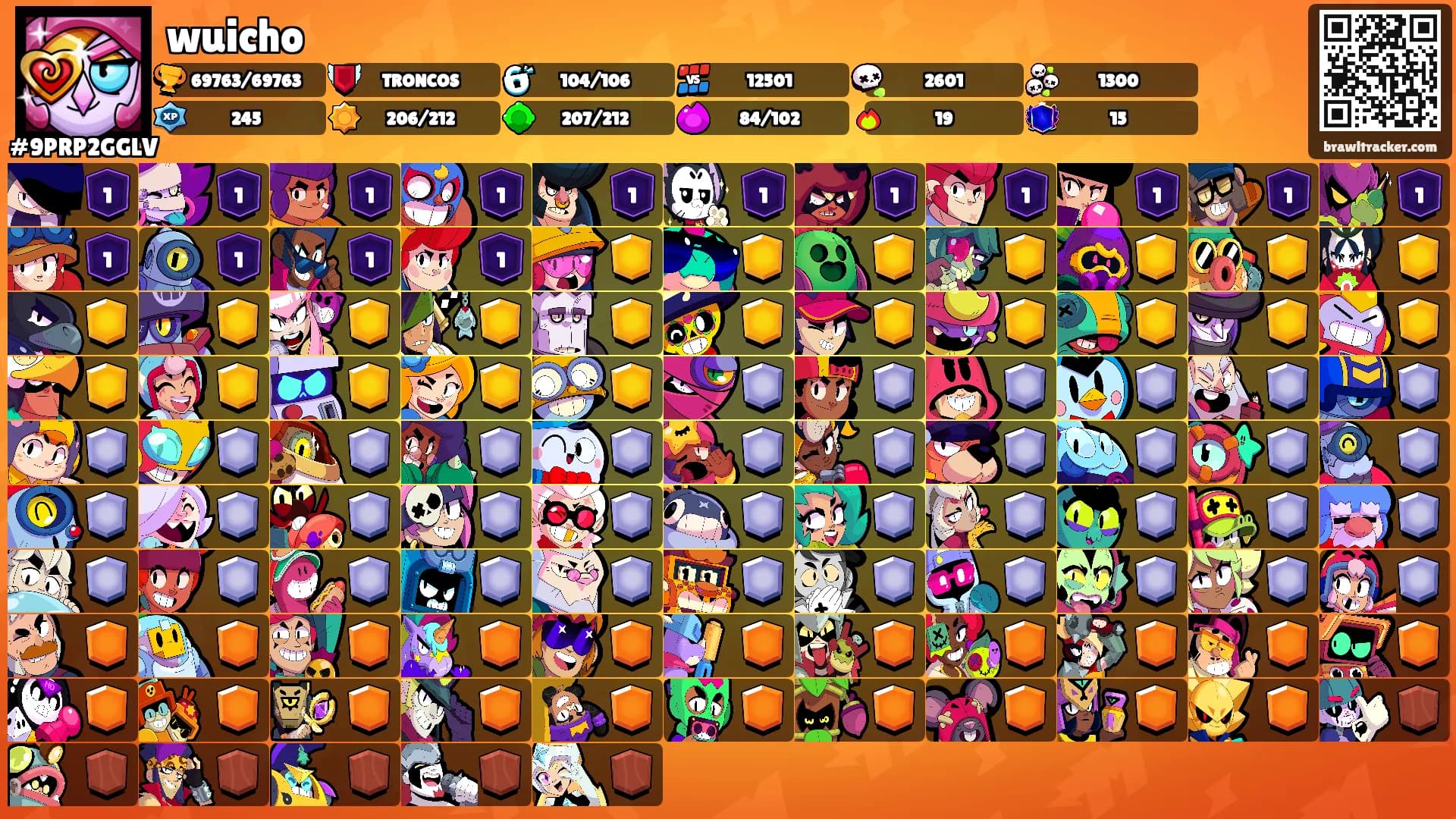 wuicho's Ranks