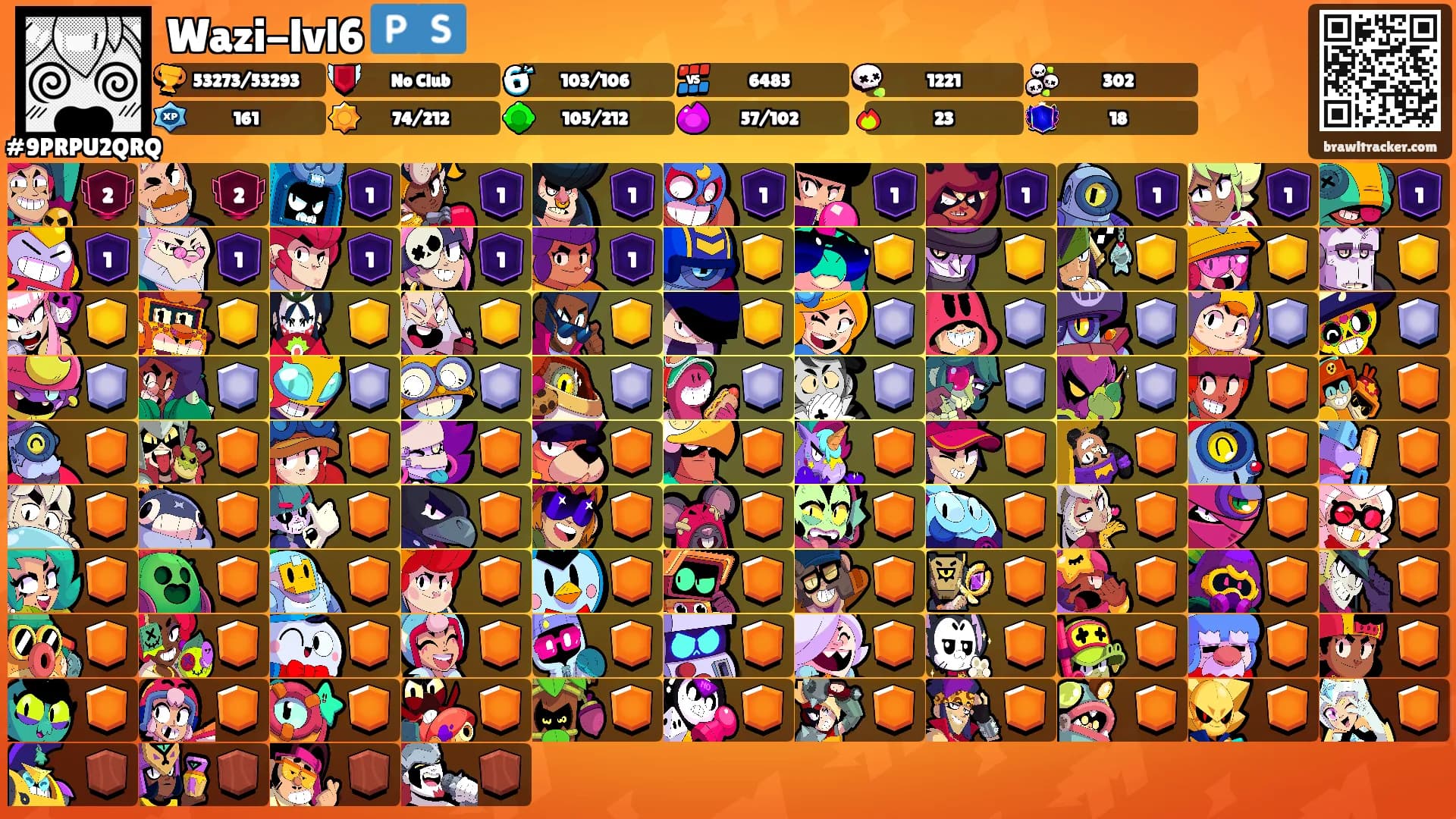 Wazi-lvl6 🇵🇸's Ranks