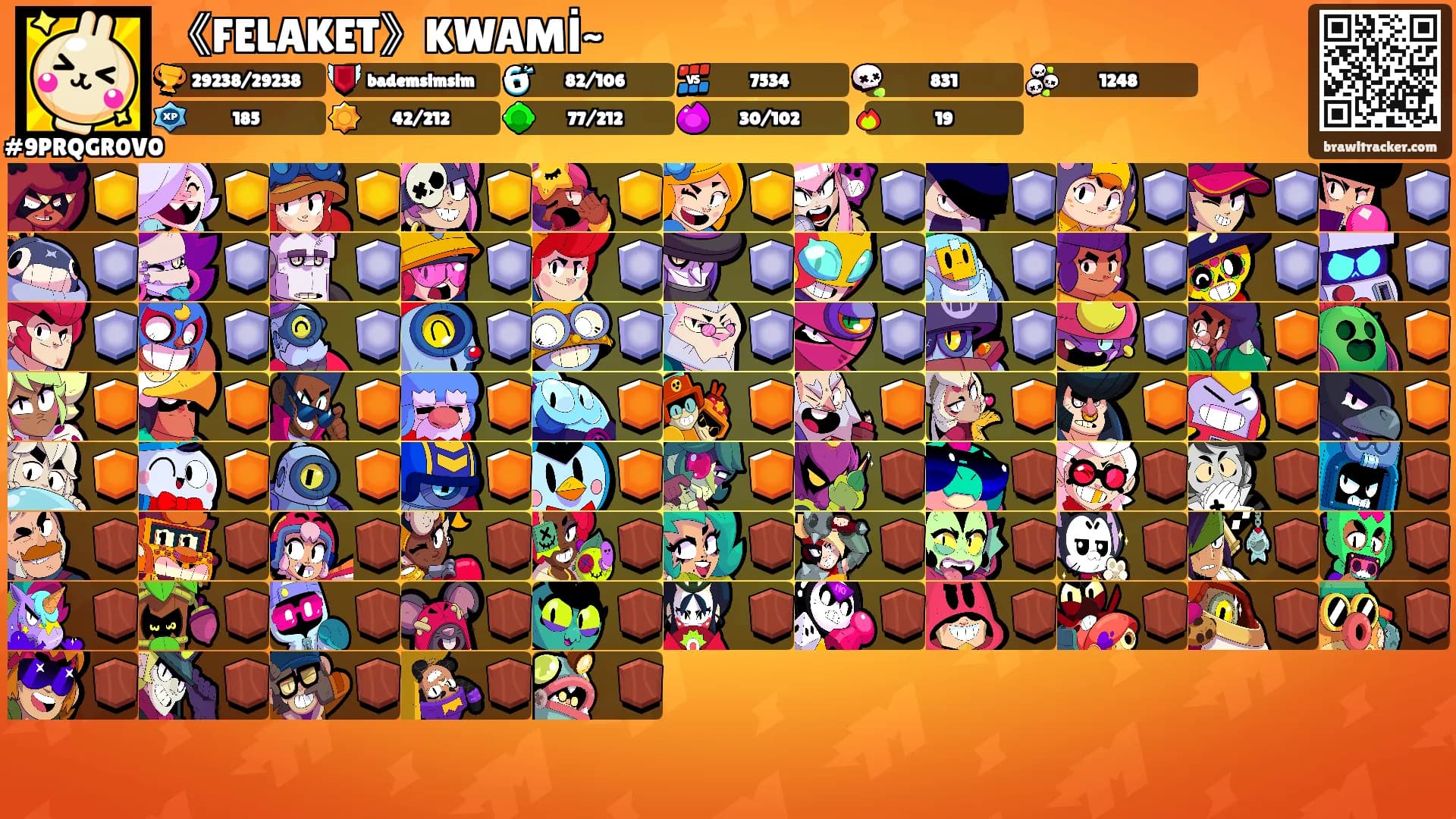 《FELAKET》KWAMİ~'s Ranks