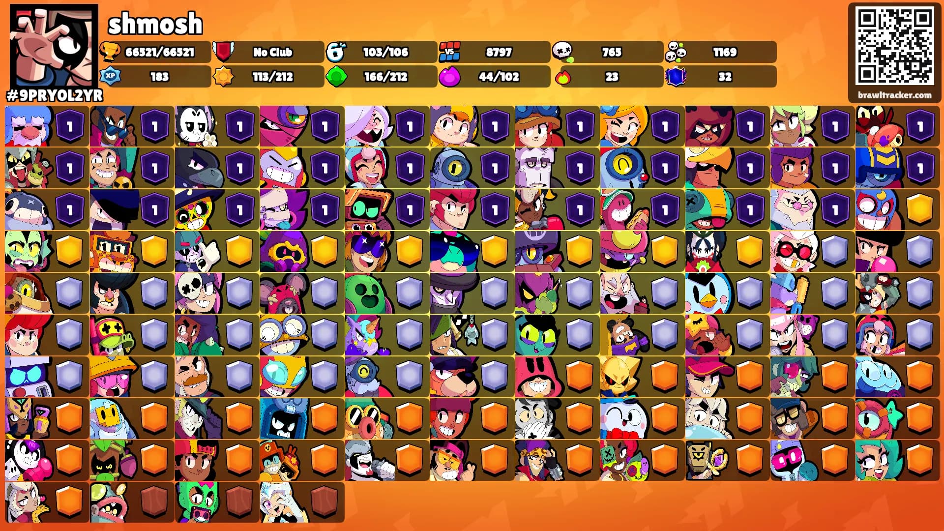 shmosh's Ranks
