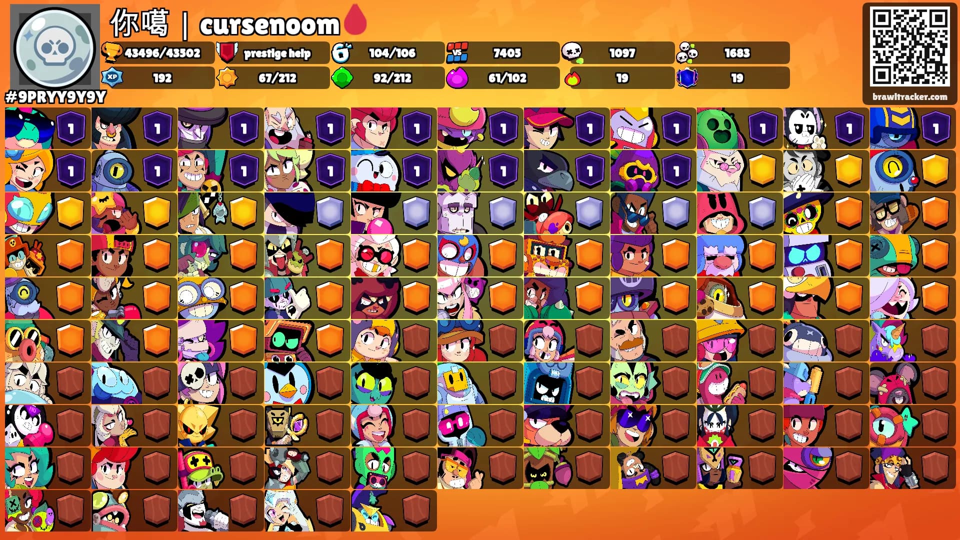你噶｜cursenoom🩸's Ranks