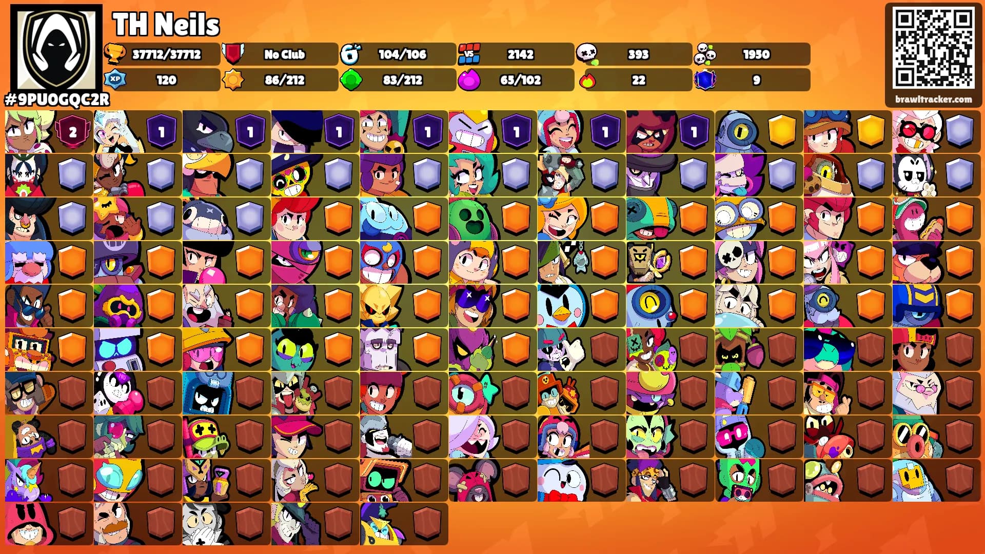 TH Neils's Ranks