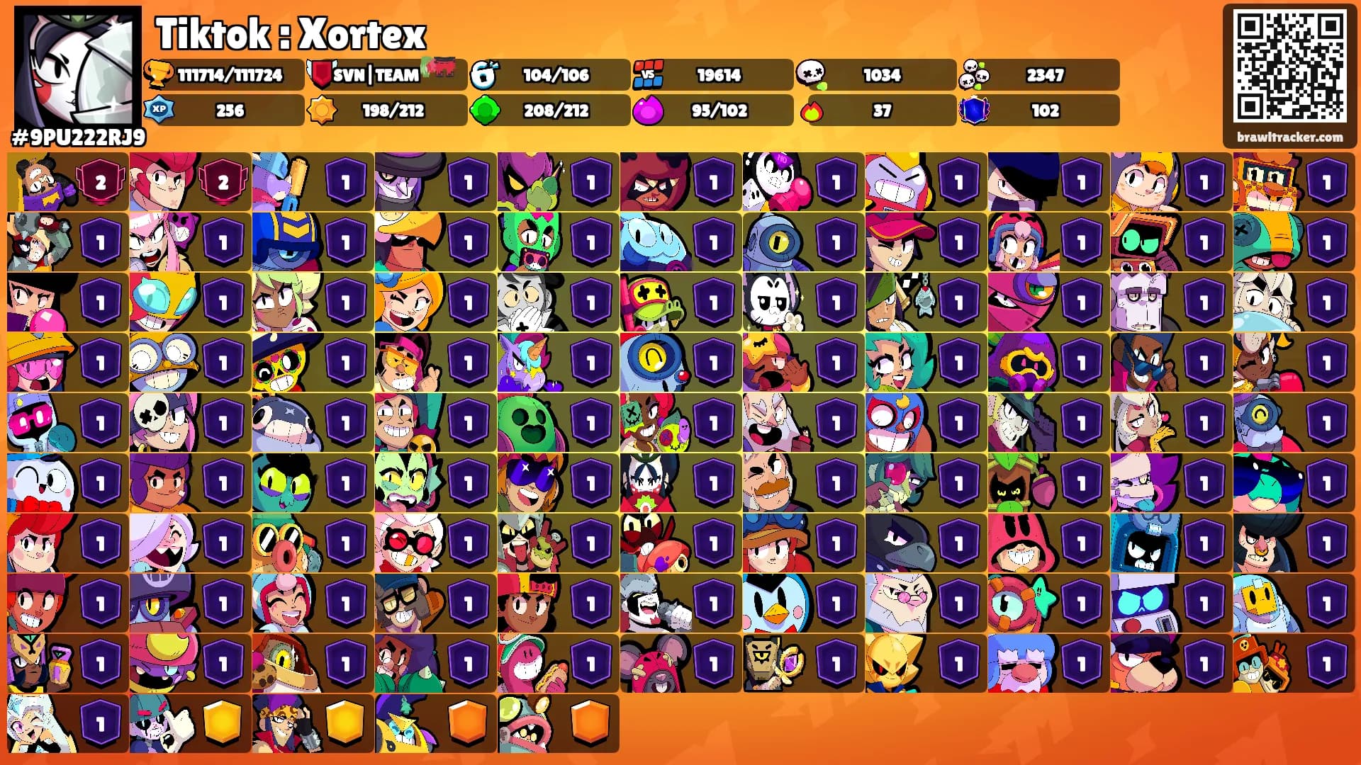 Tiktok : Xortex's Ranks