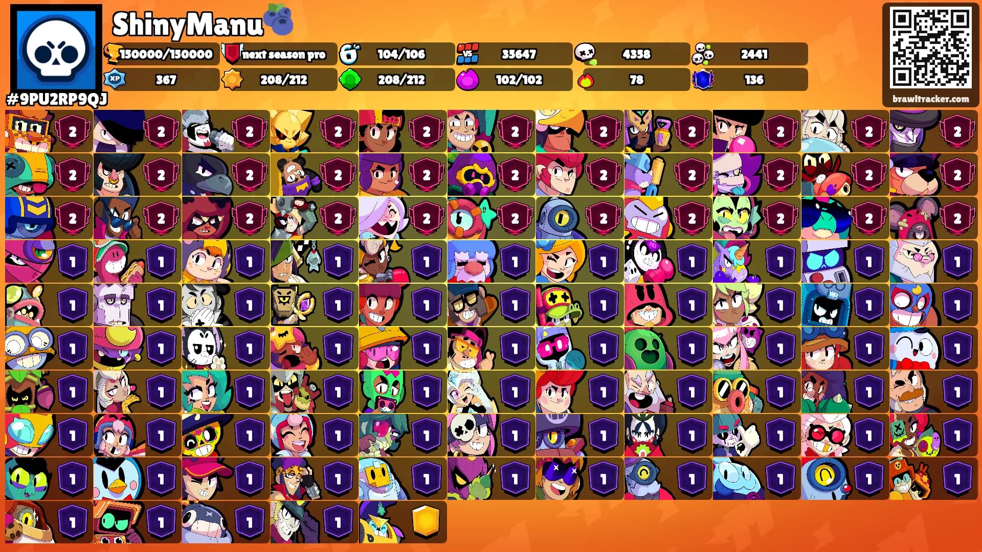 ShinyManu🫐's Ranks