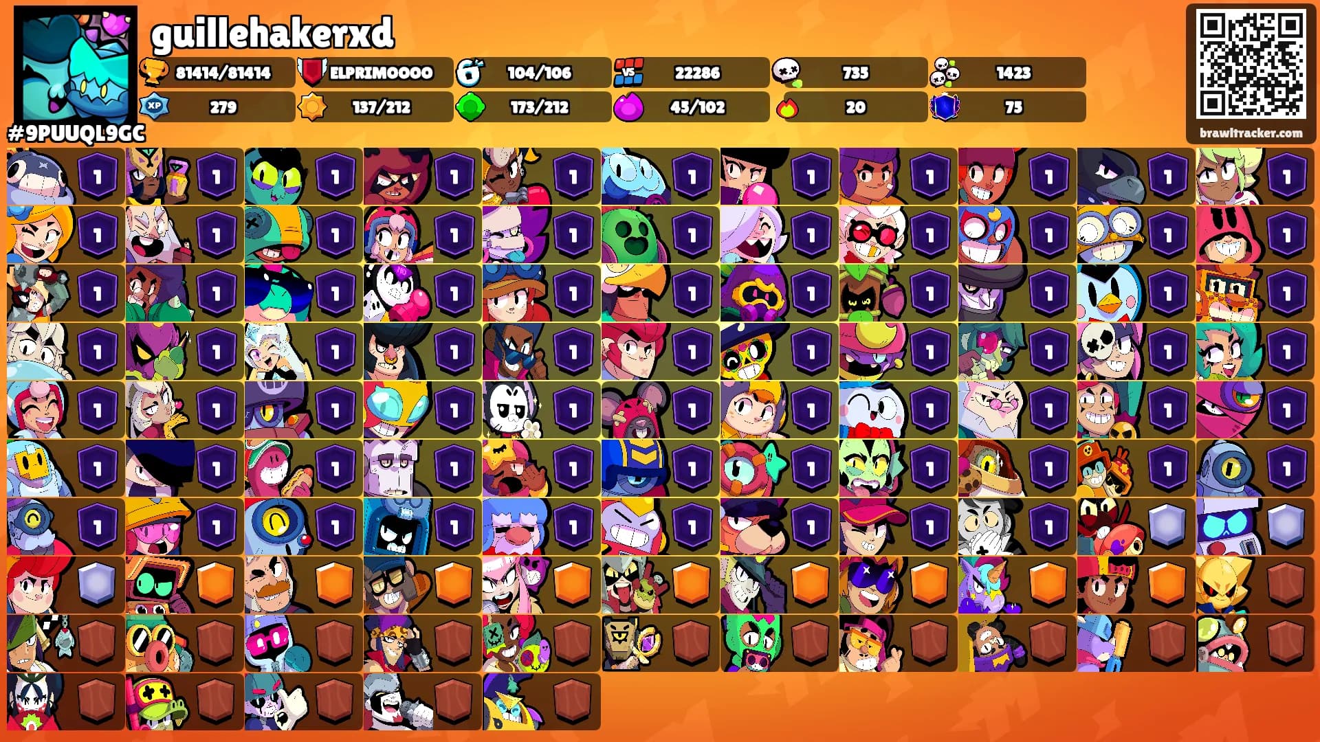 guillehakerxd's Ranks