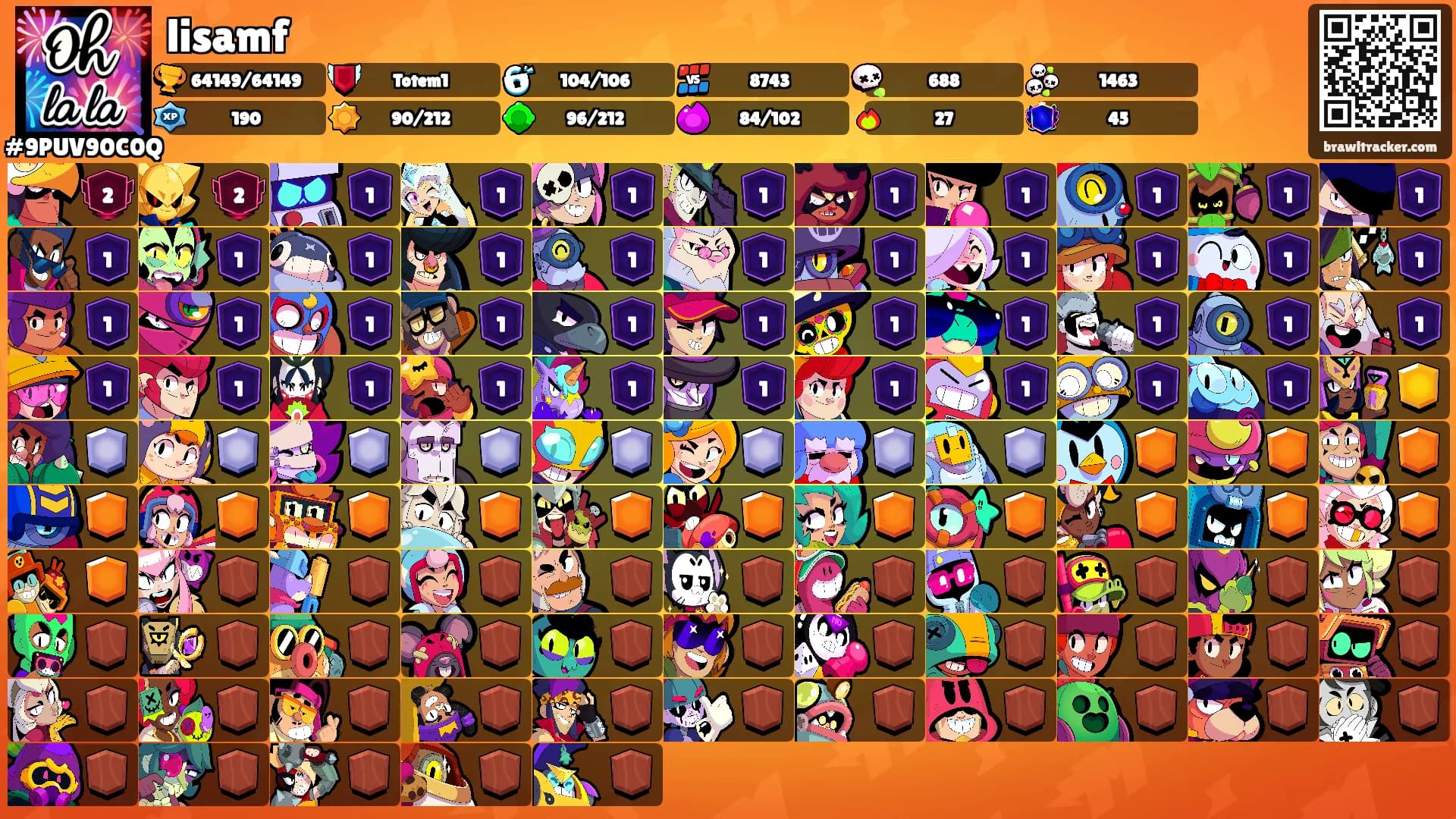 lisamf's Ranks