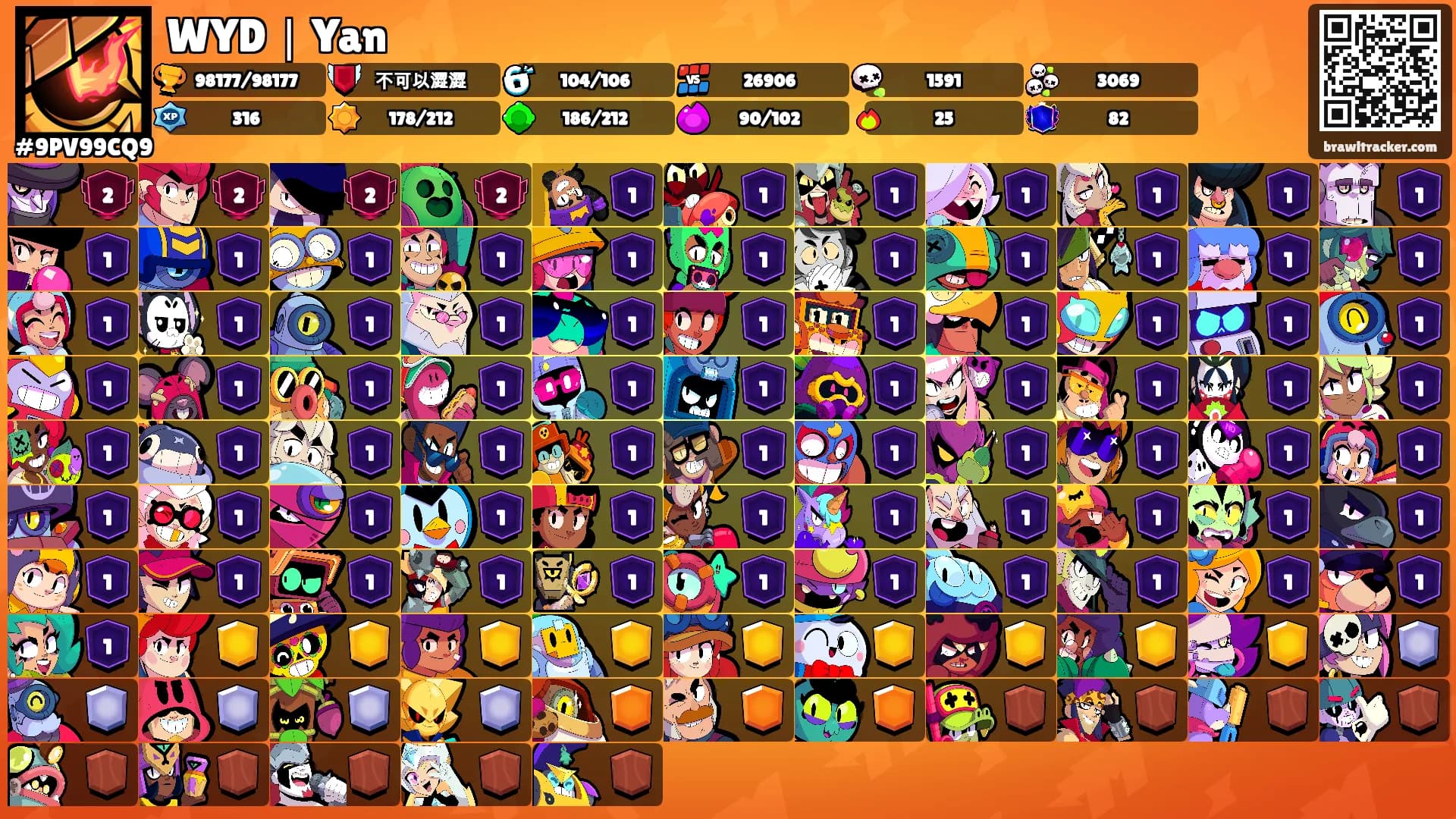 WYD｜Yan's Ranks