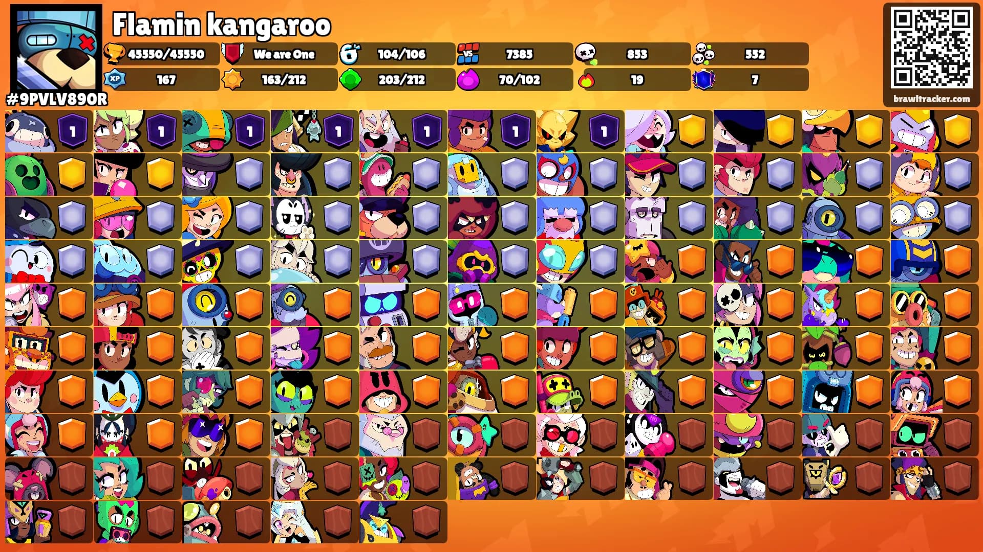 Flamin kangaroo's Ranks