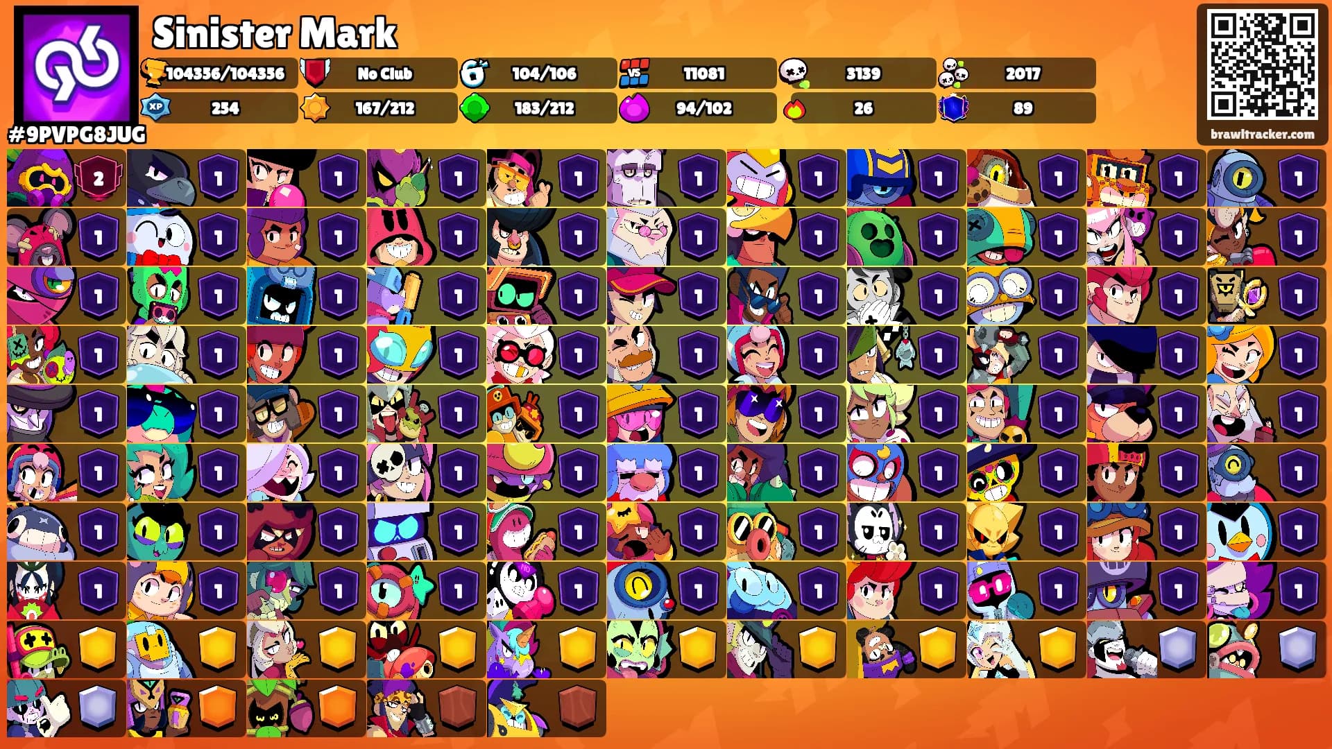 Sinister Mark's Ranks