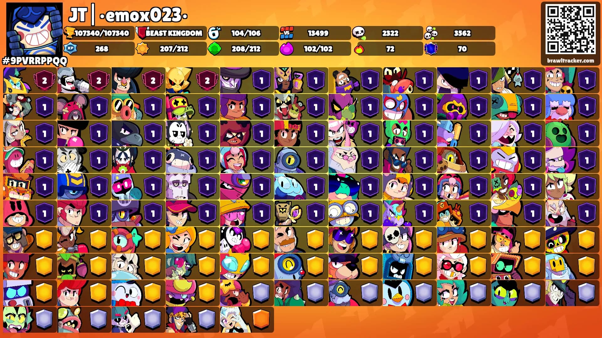 JT|•emox023•'s Ranks
