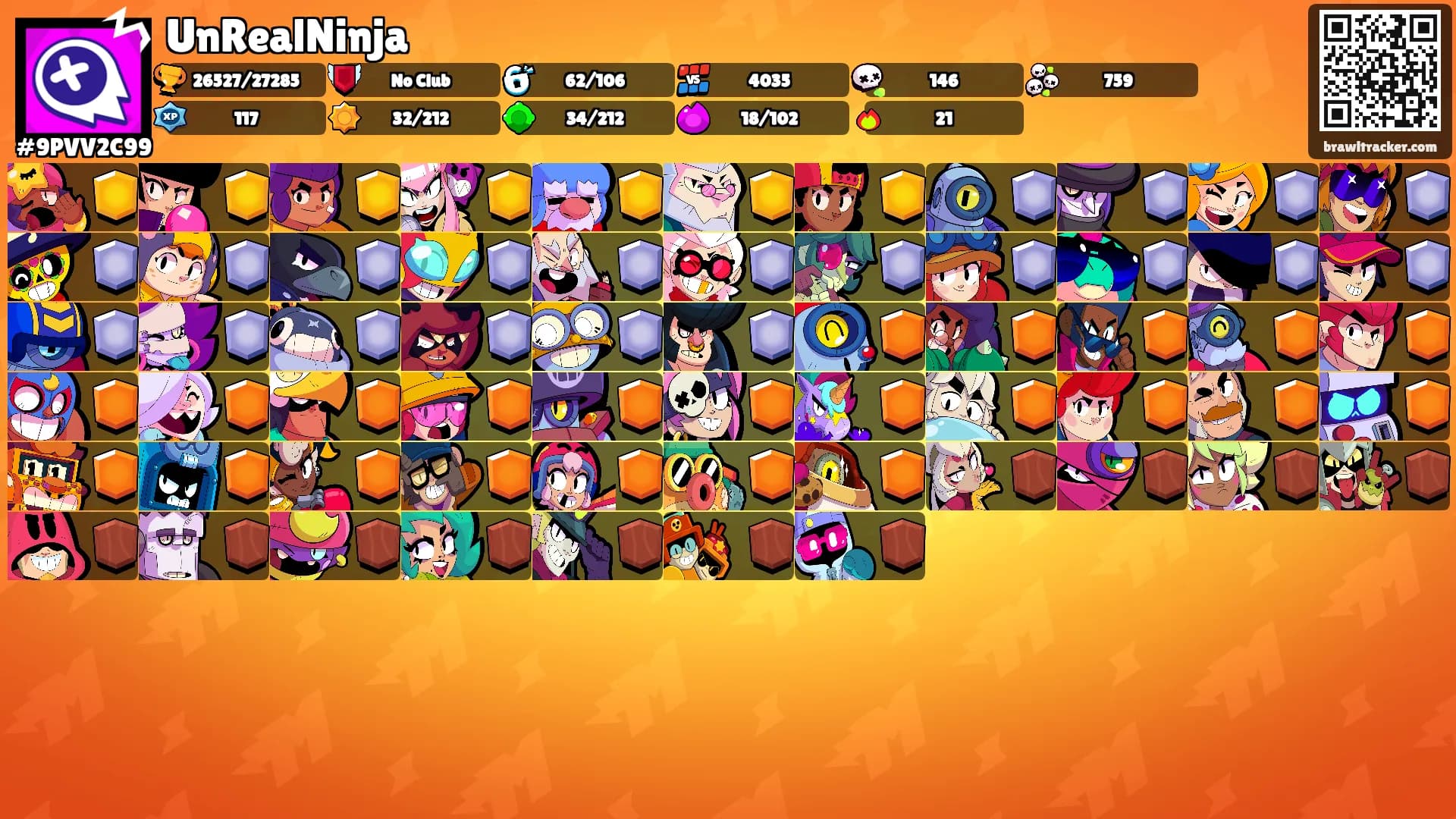 UnRealNinja's Ranks