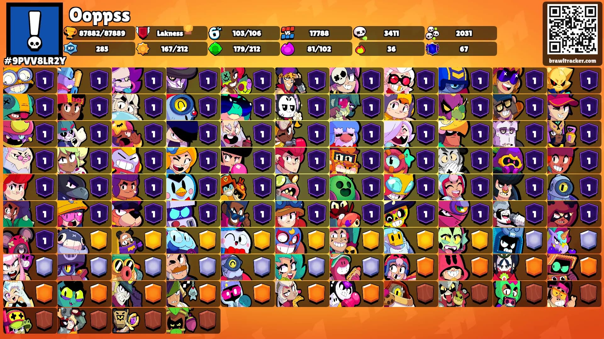 Ooppss's Ranks