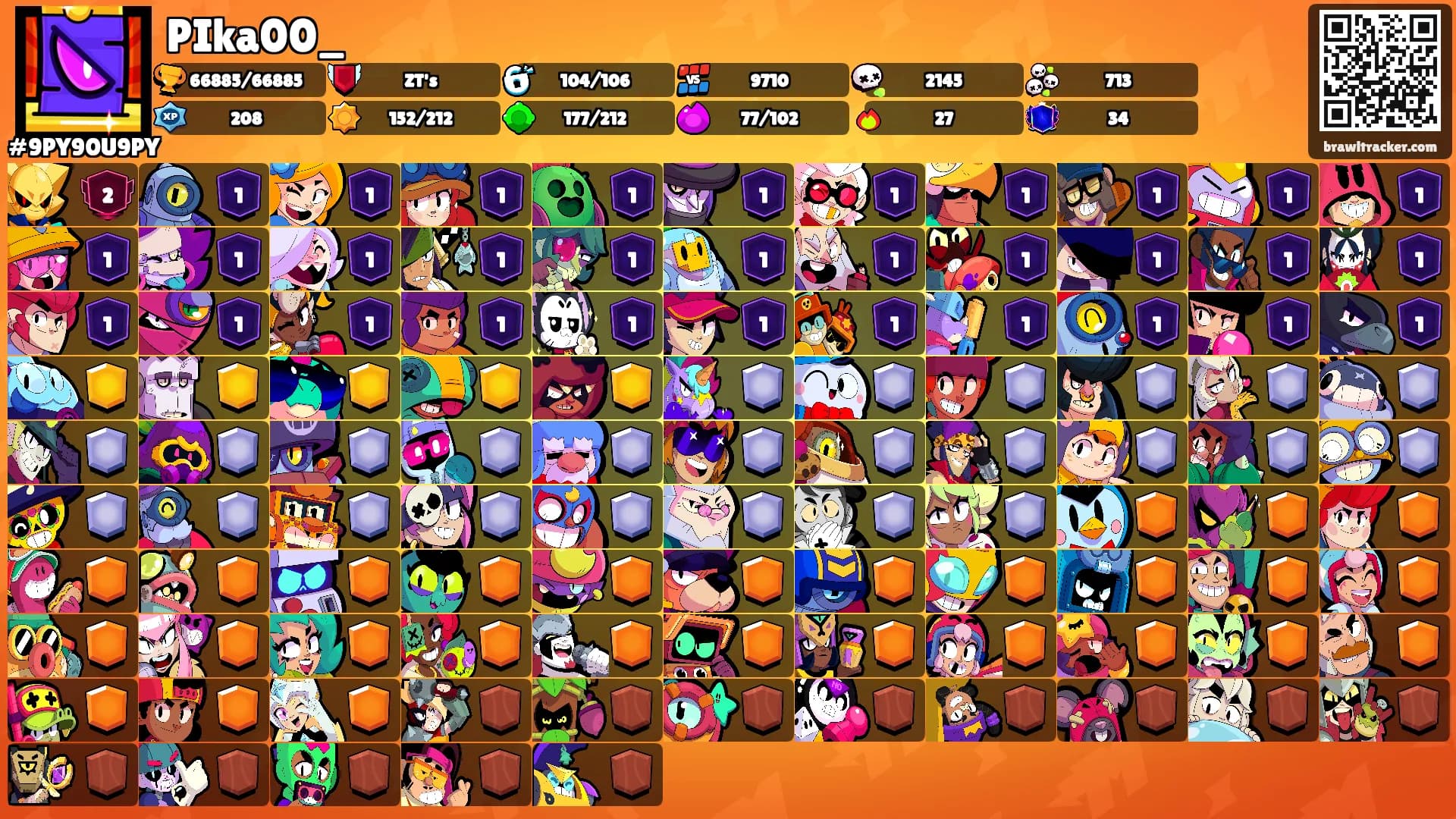PIka00_'s Ranks