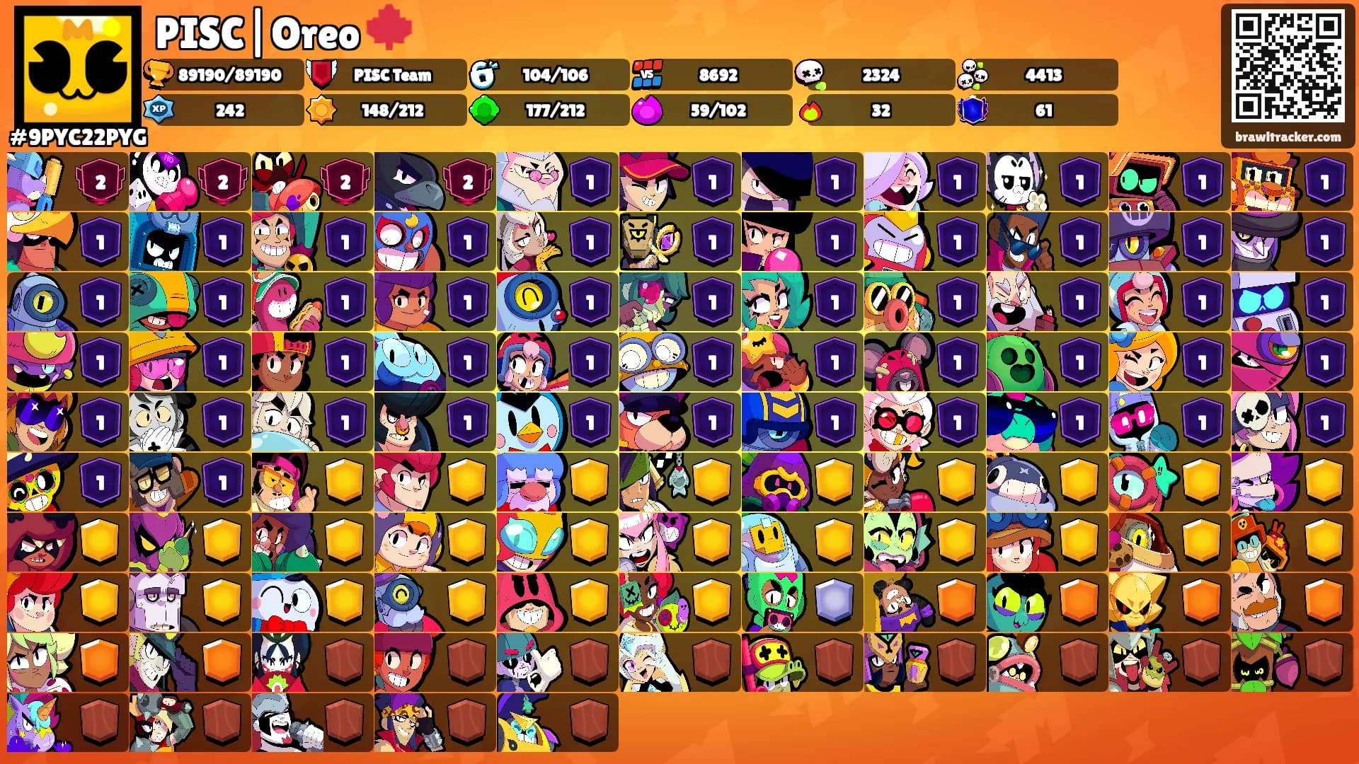 PISC|Oreo 🍁's Ranks