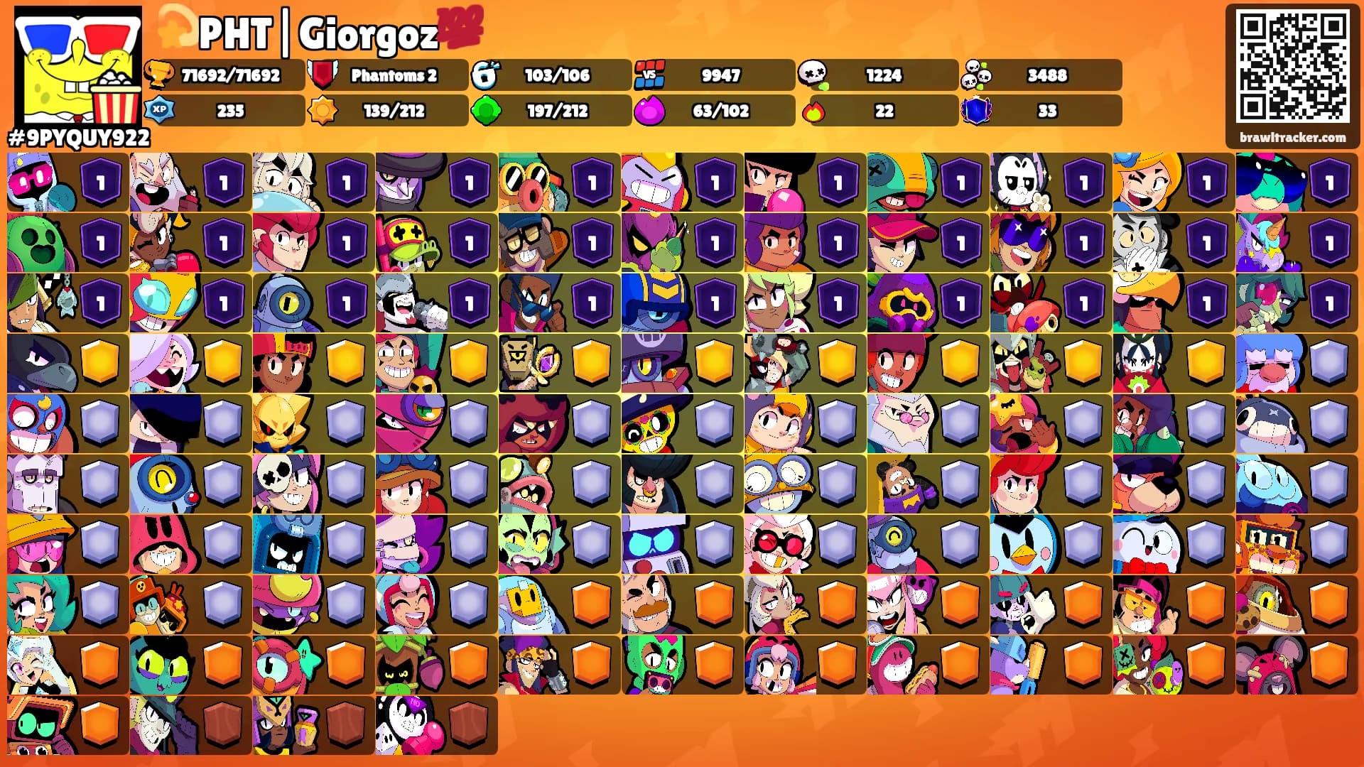 💫PHT|Giorgoz💯's Ranks