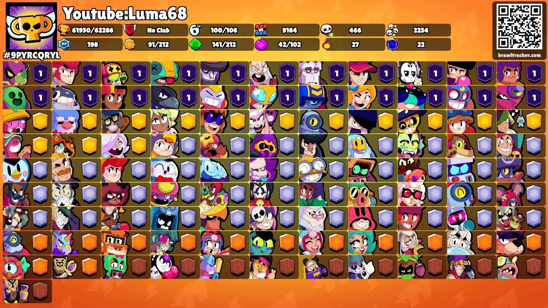 Youtube:Luma68's Ranks