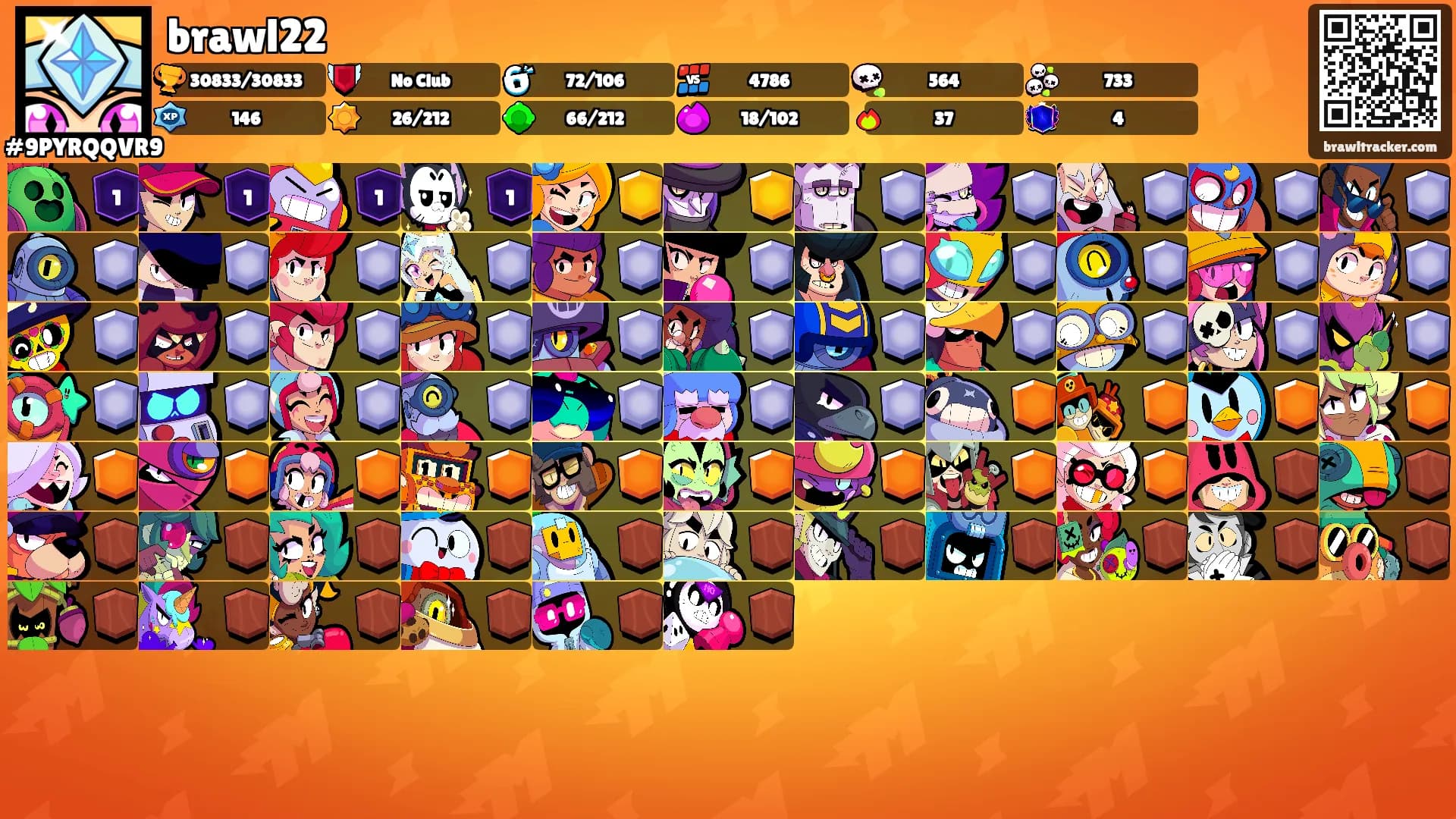 brawl22's Ranks