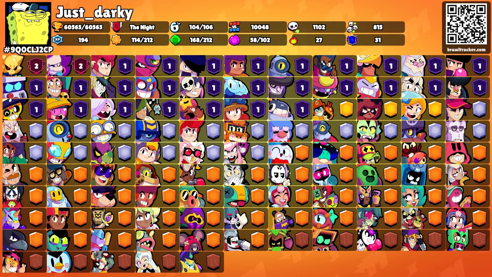 Just_darky's Ranks
