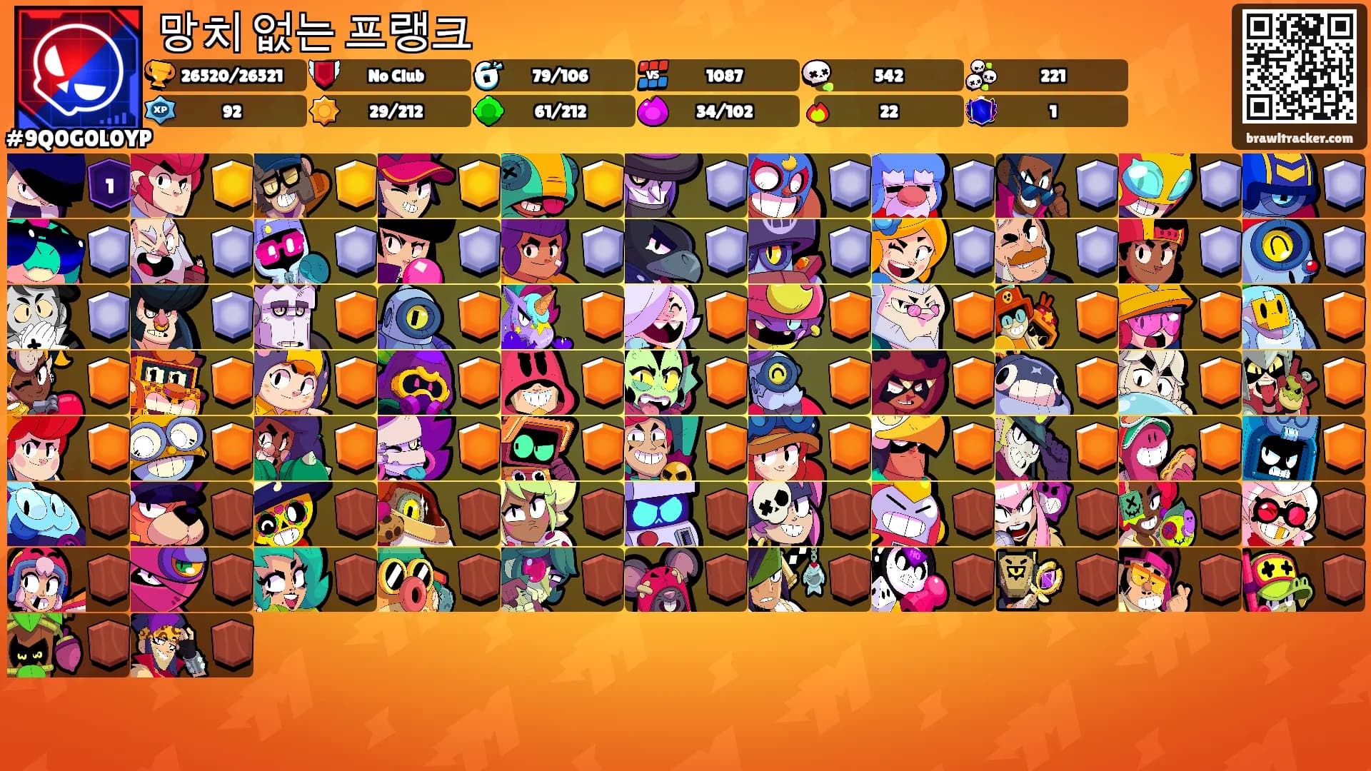 망치 없는 프랭크's Ranks