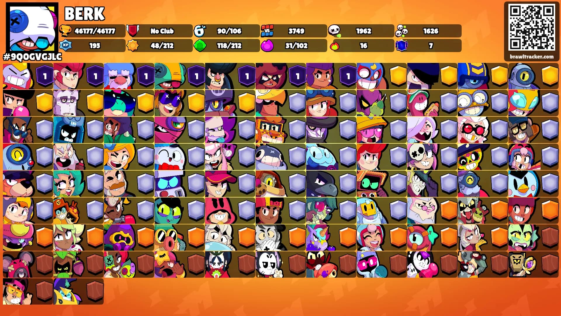 BERK's Ranks