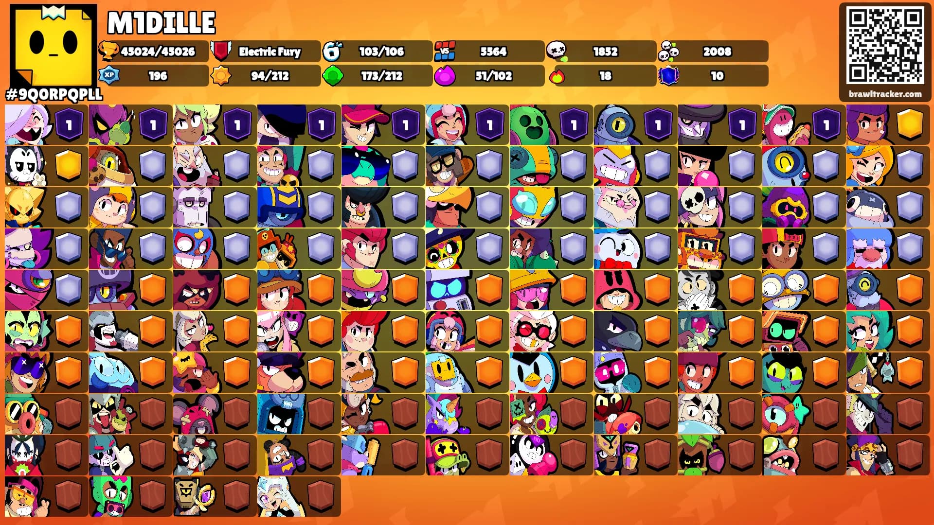 M1DILLE's Ranks