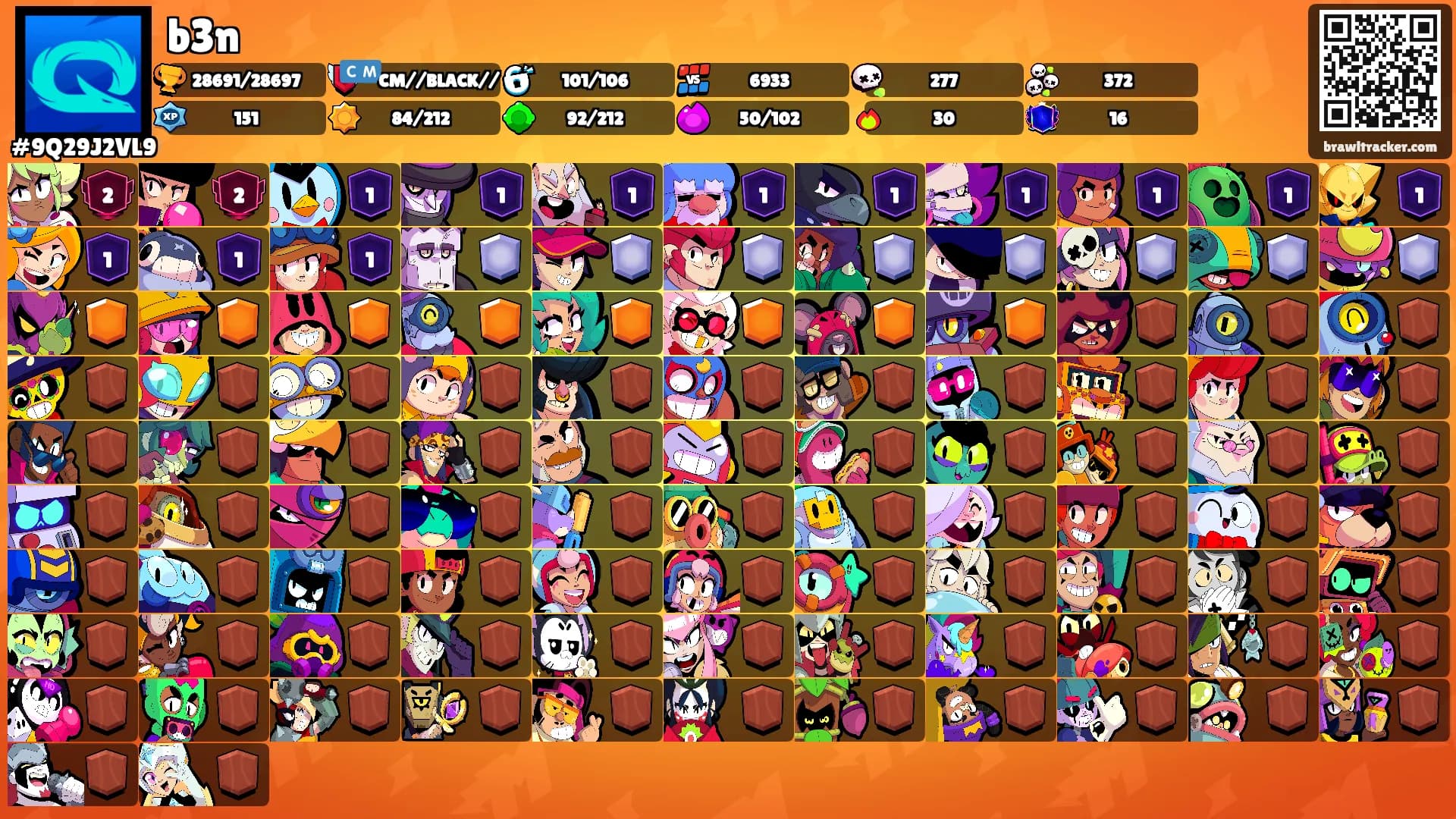 b3n's Ranks