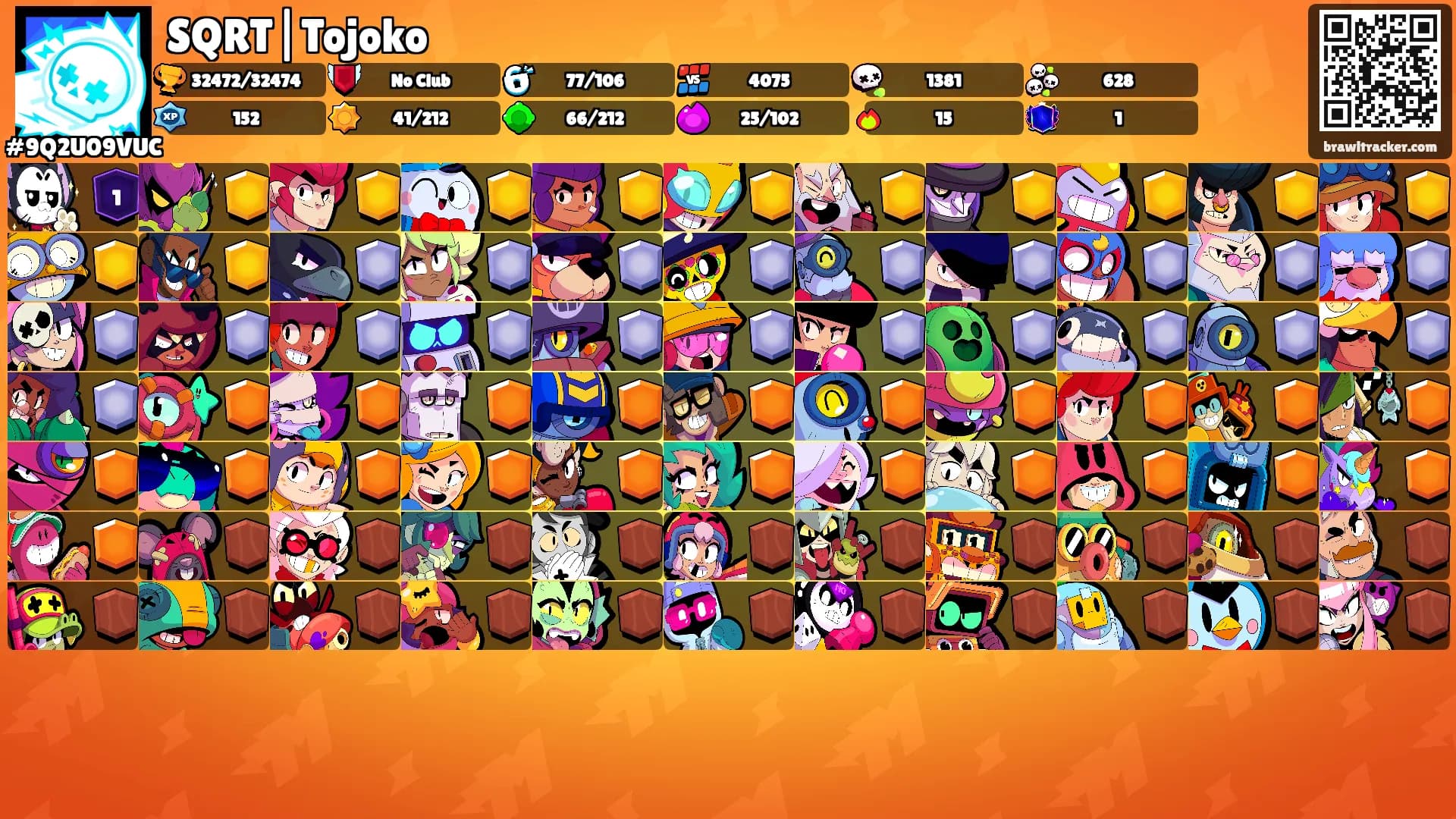 SQRT|Tojoko🌬's Ranks
