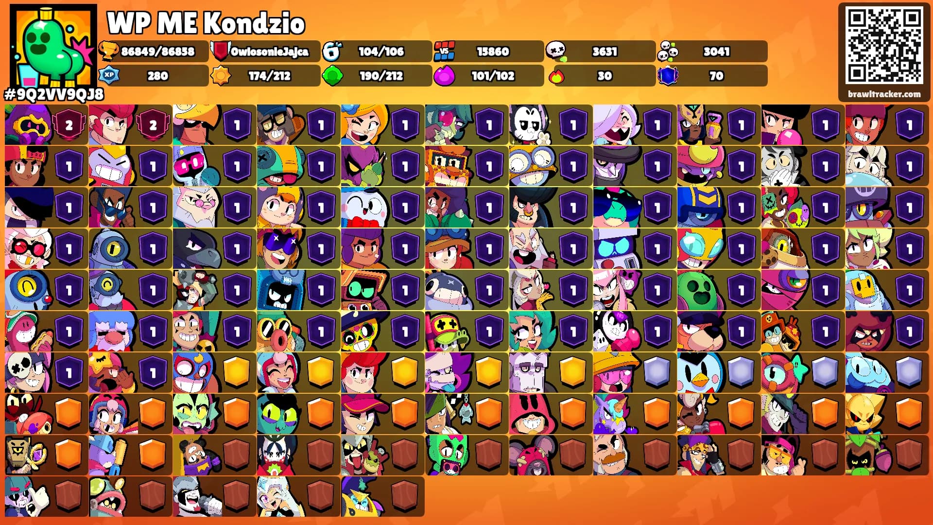 WP ME Kondzio's Ranks