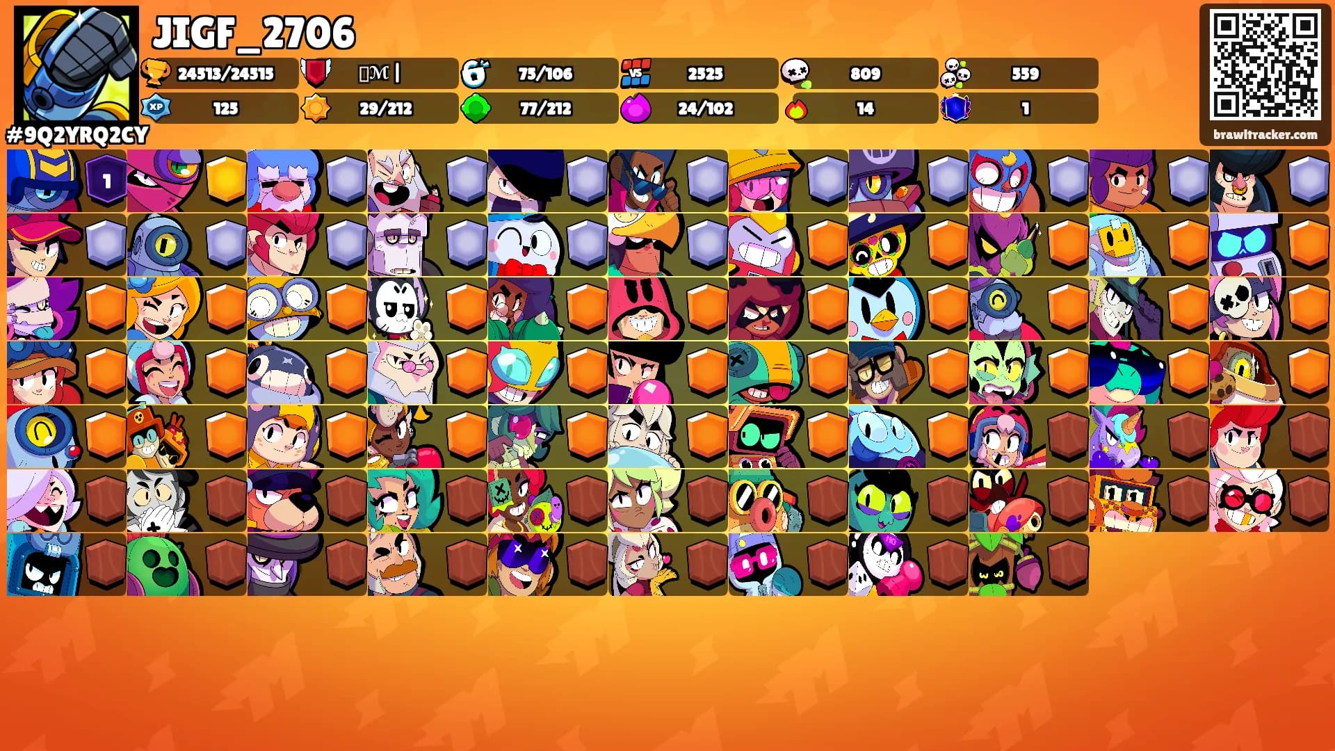 JIGF_2706's Ranks