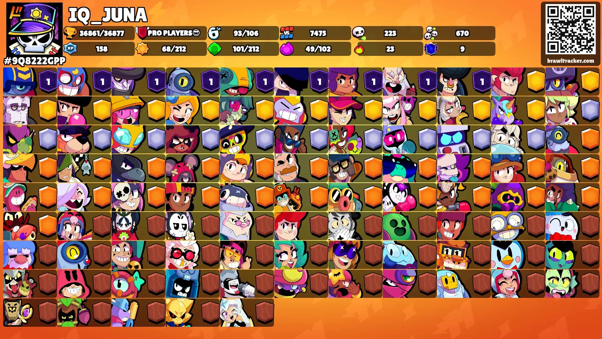 IQ_JUNA⚡'s Ranks