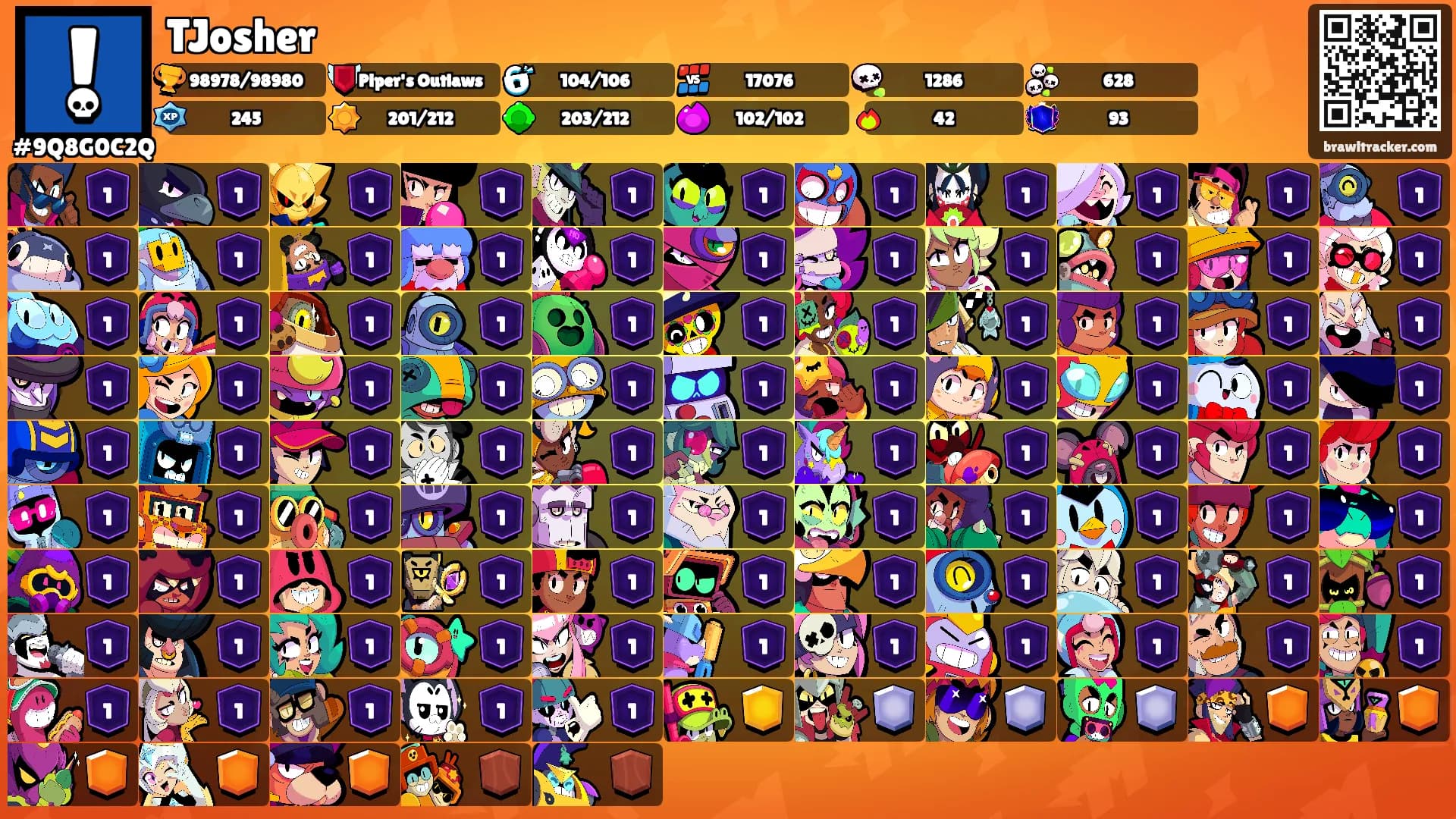 TJosher's Ranks
