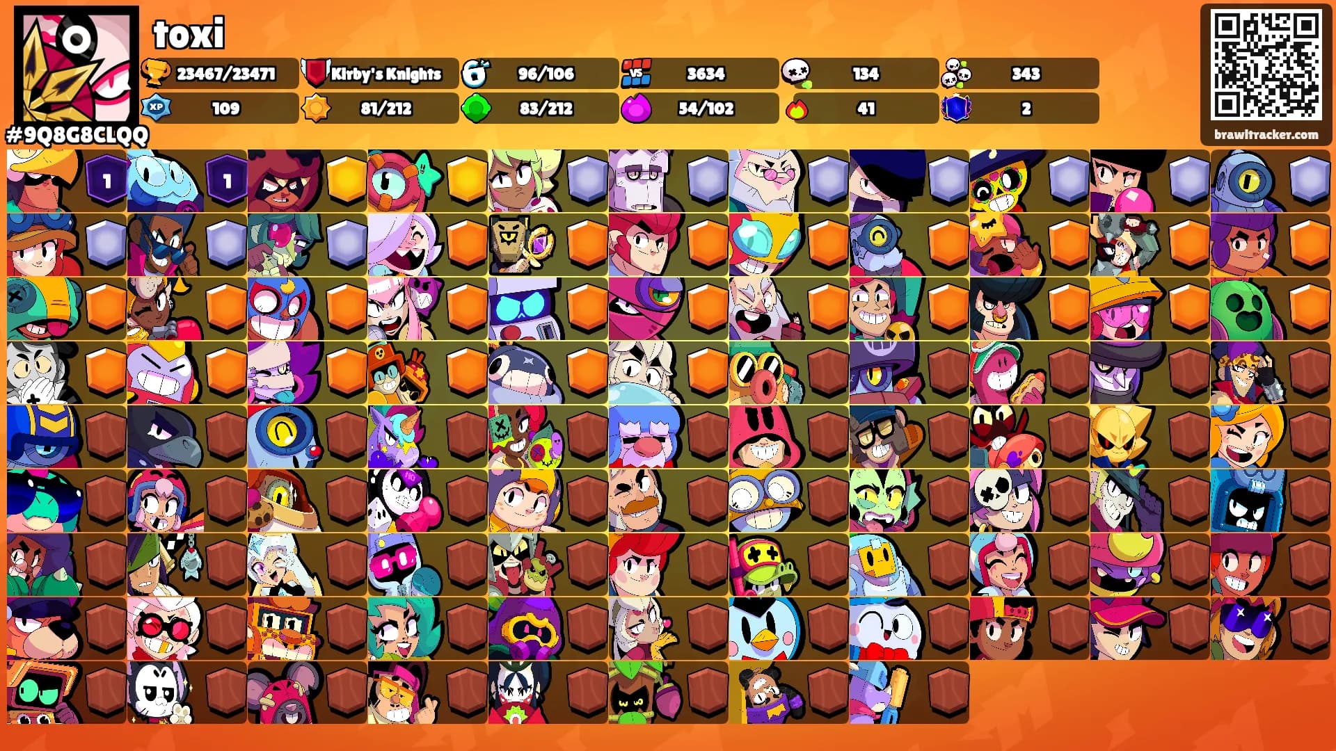 toxi's Ranks