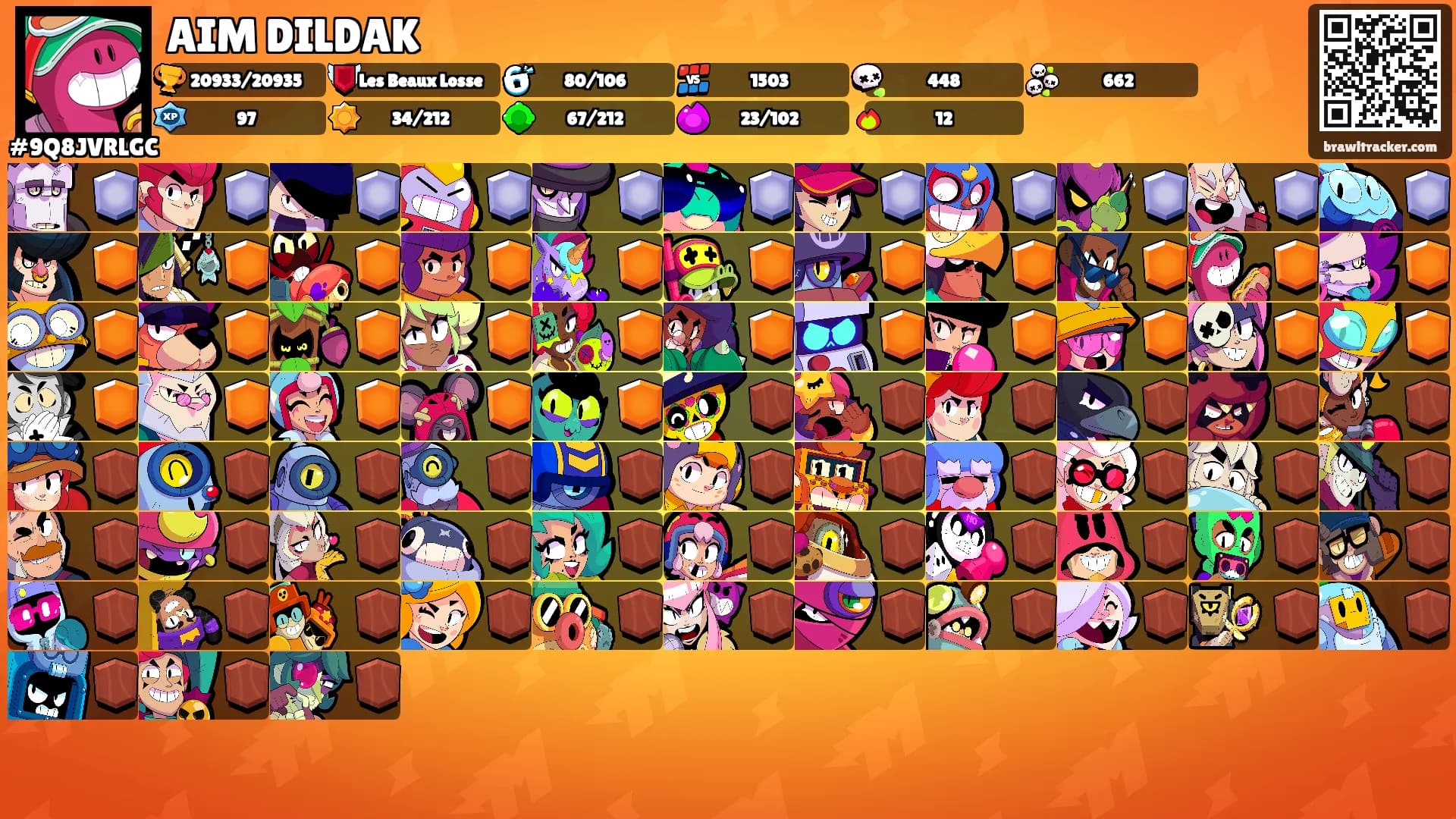 AIM DILDAK's Ranks