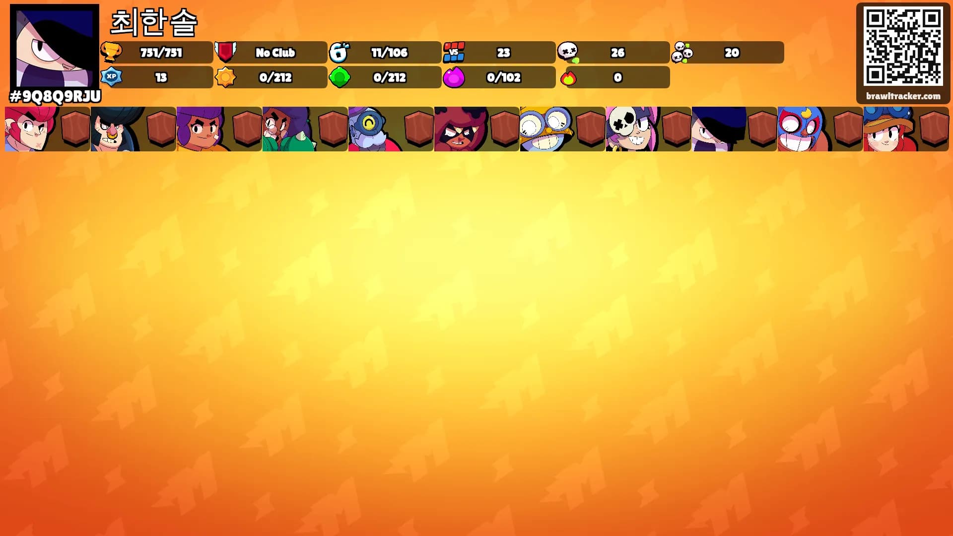 최한솔's Ranks