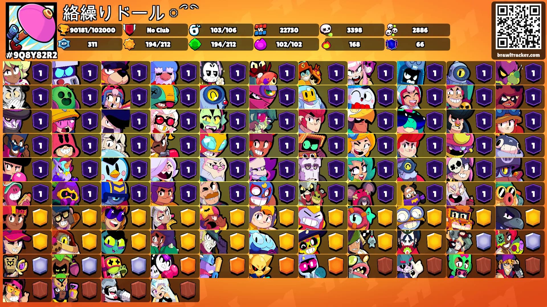 絡繰りドール ྀི's Ranks