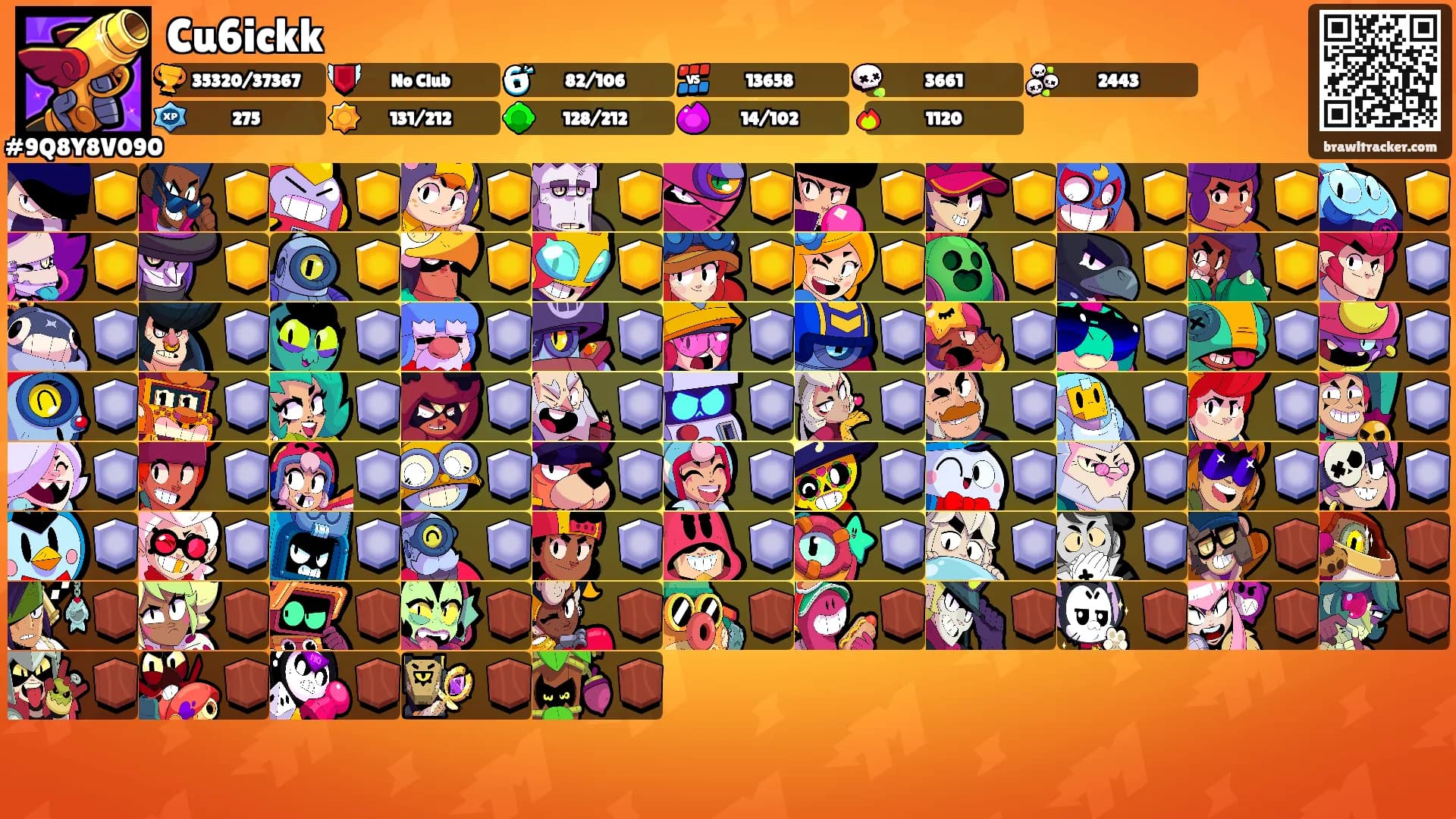 Cu6ickk's Ranks