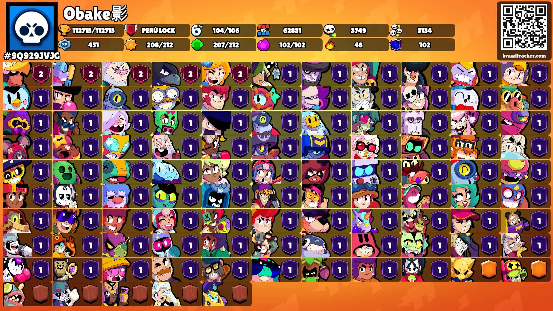 Obake影's Ranks