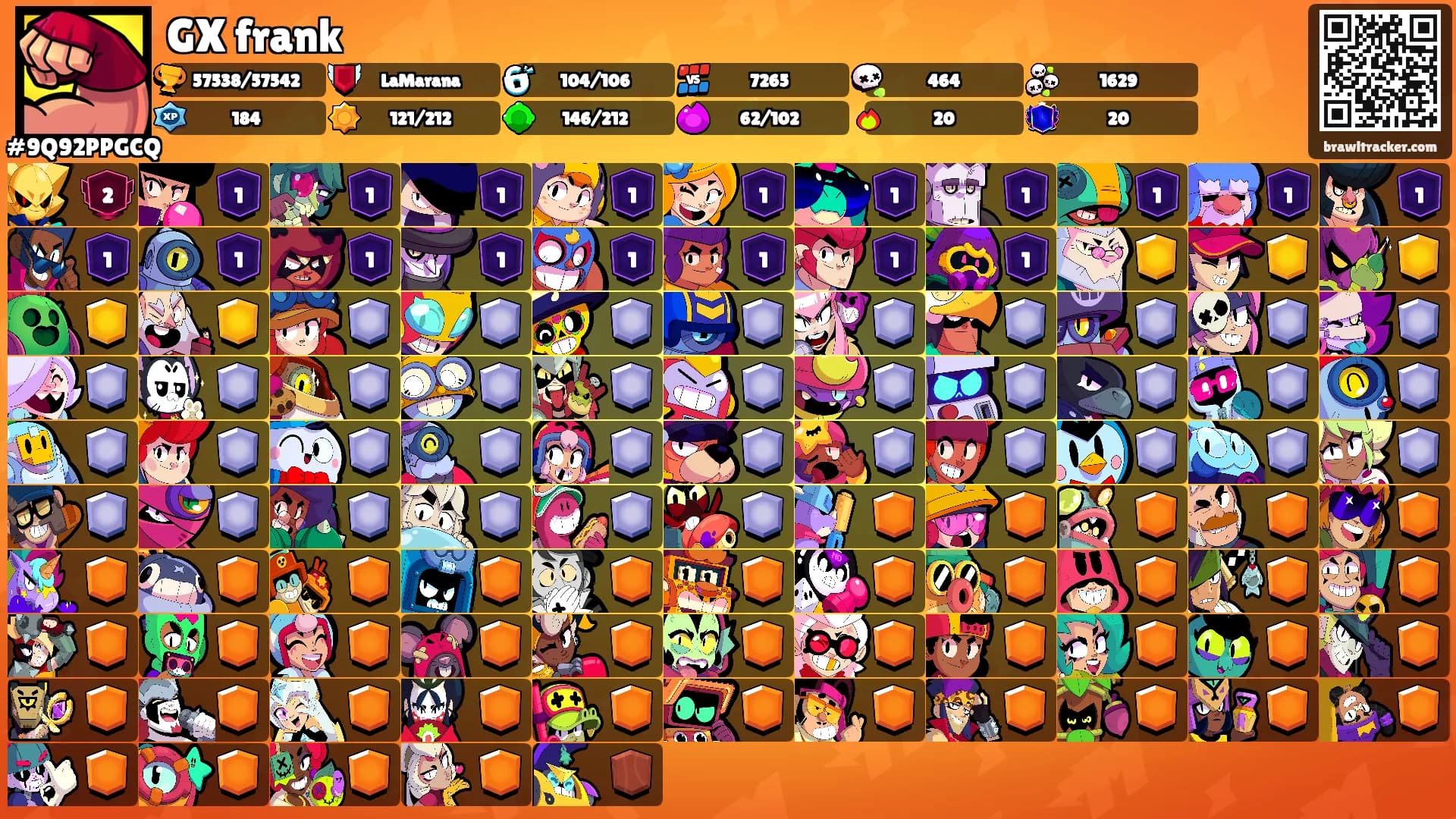 GX frank's Ranks