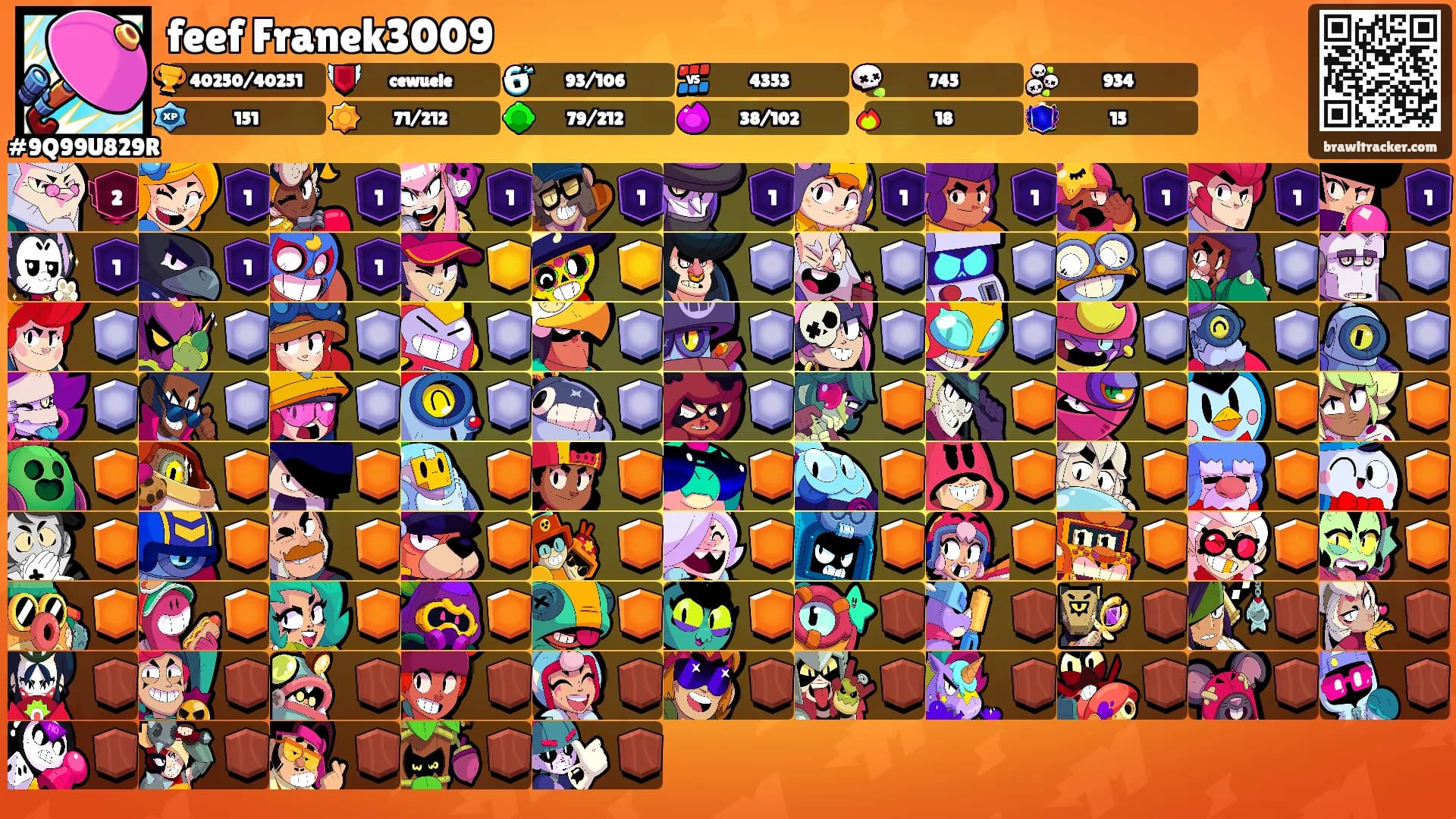 feef Franek3009's Ranks