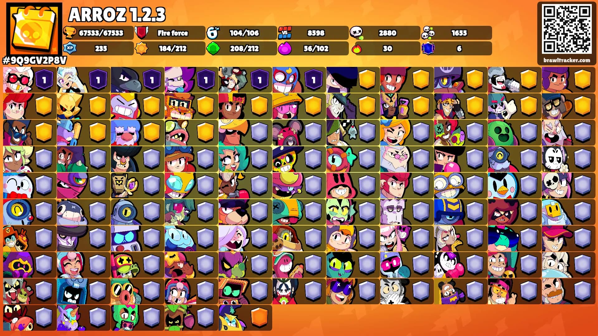 ARROZ 1.2.3's Ranks