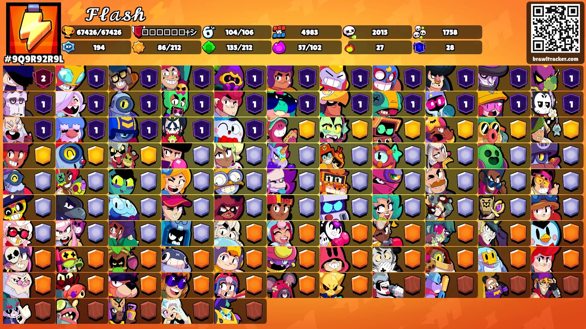 ⚡𝓕𝓵𝒶𝓼𝓱 ⚡'s Ranks